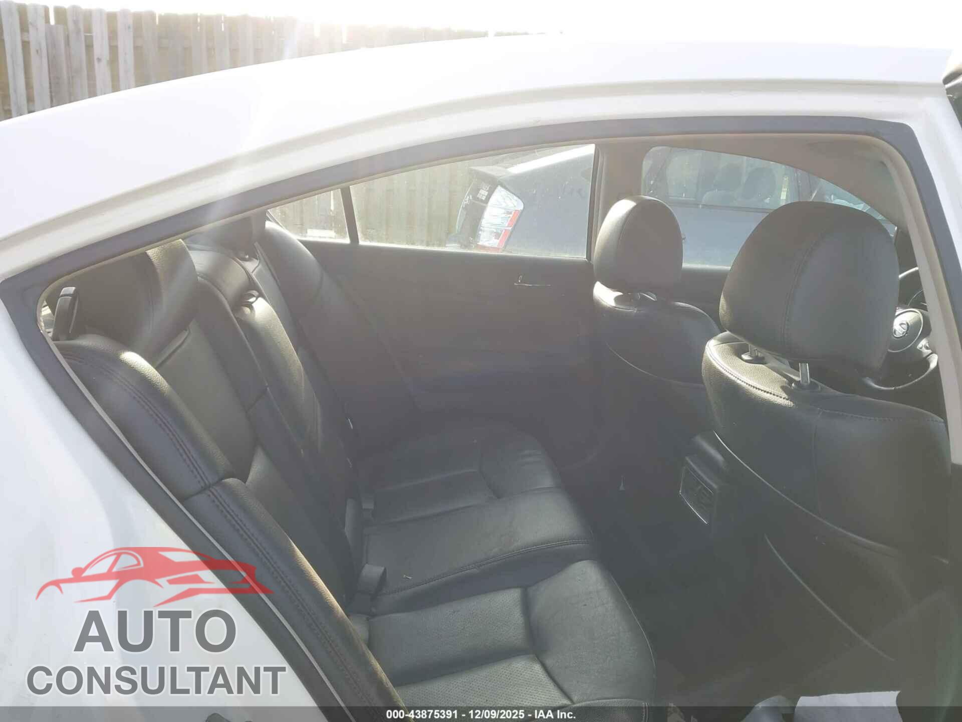 NISSAN MAXIMA 2011 - 1N4AA5AP7BC862102