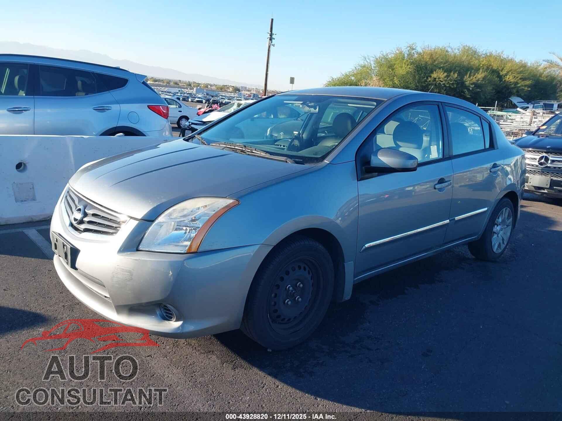 NISSAN SENTRA 2012 - 3N1AB6AP8CL668992