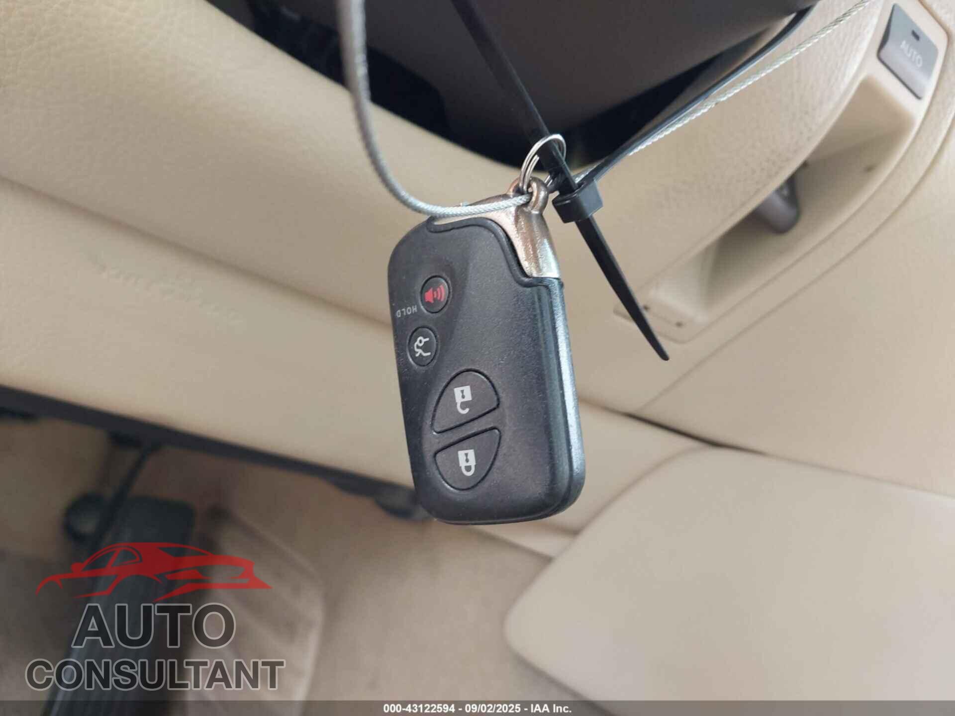 LEXUS LS 460 2011 - JTHCL5EF8B5009449