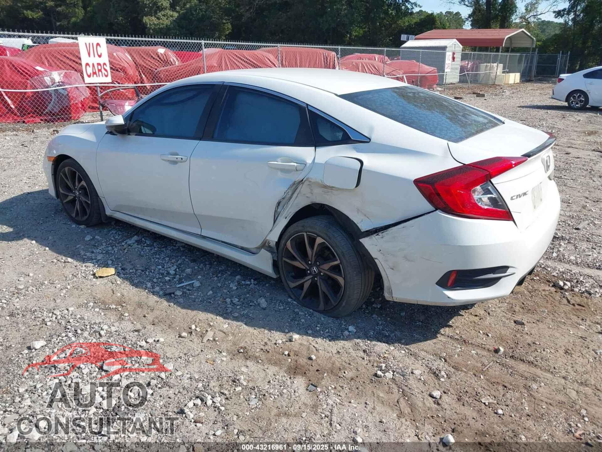 HONDA CIVIC 2020 - 2HGFC2F81LH568415
