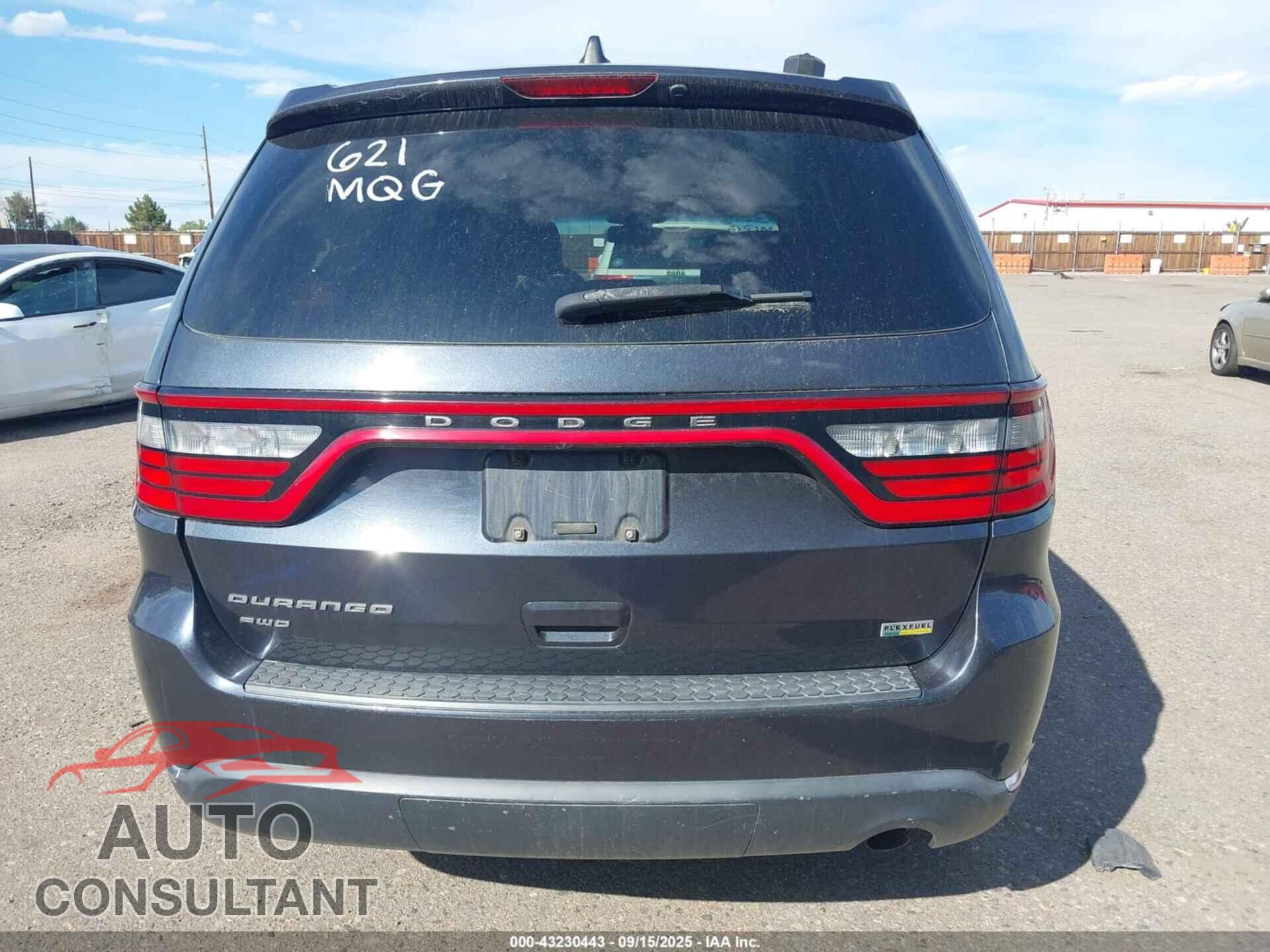 DODGE DURANGO 2014 - 1C4RDJAG3EC450163
