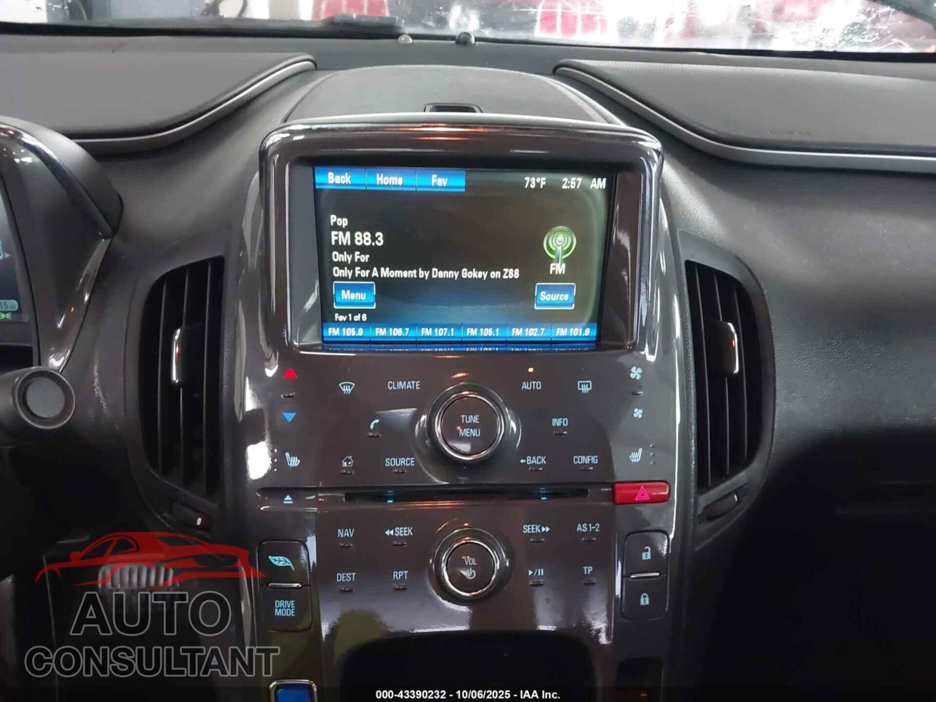 CHEVROLET VOLT 2013 - 1G1RD6E46DU124131