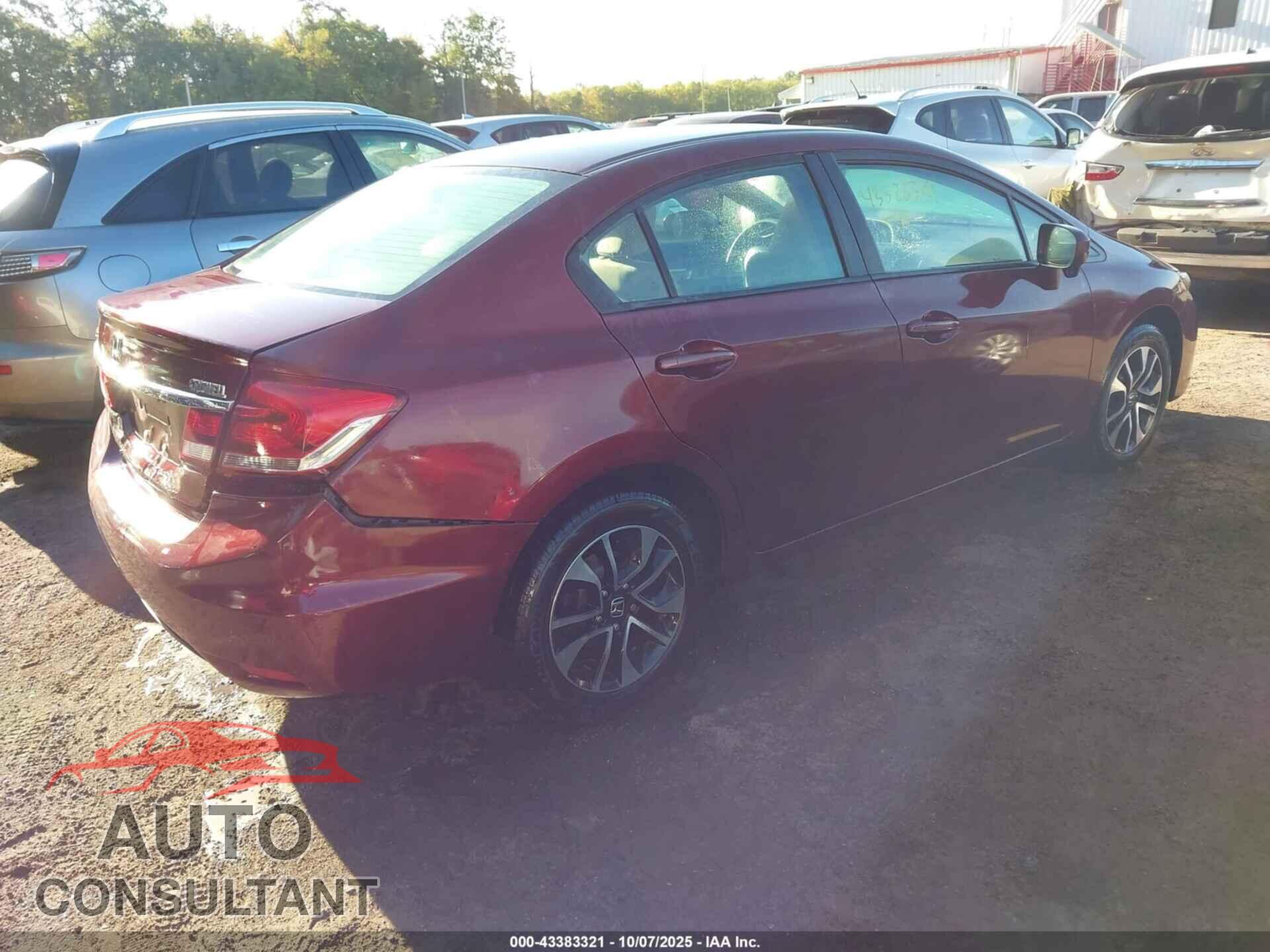 HONDA CIVIC 2014 - 19XFB2F82EE219666