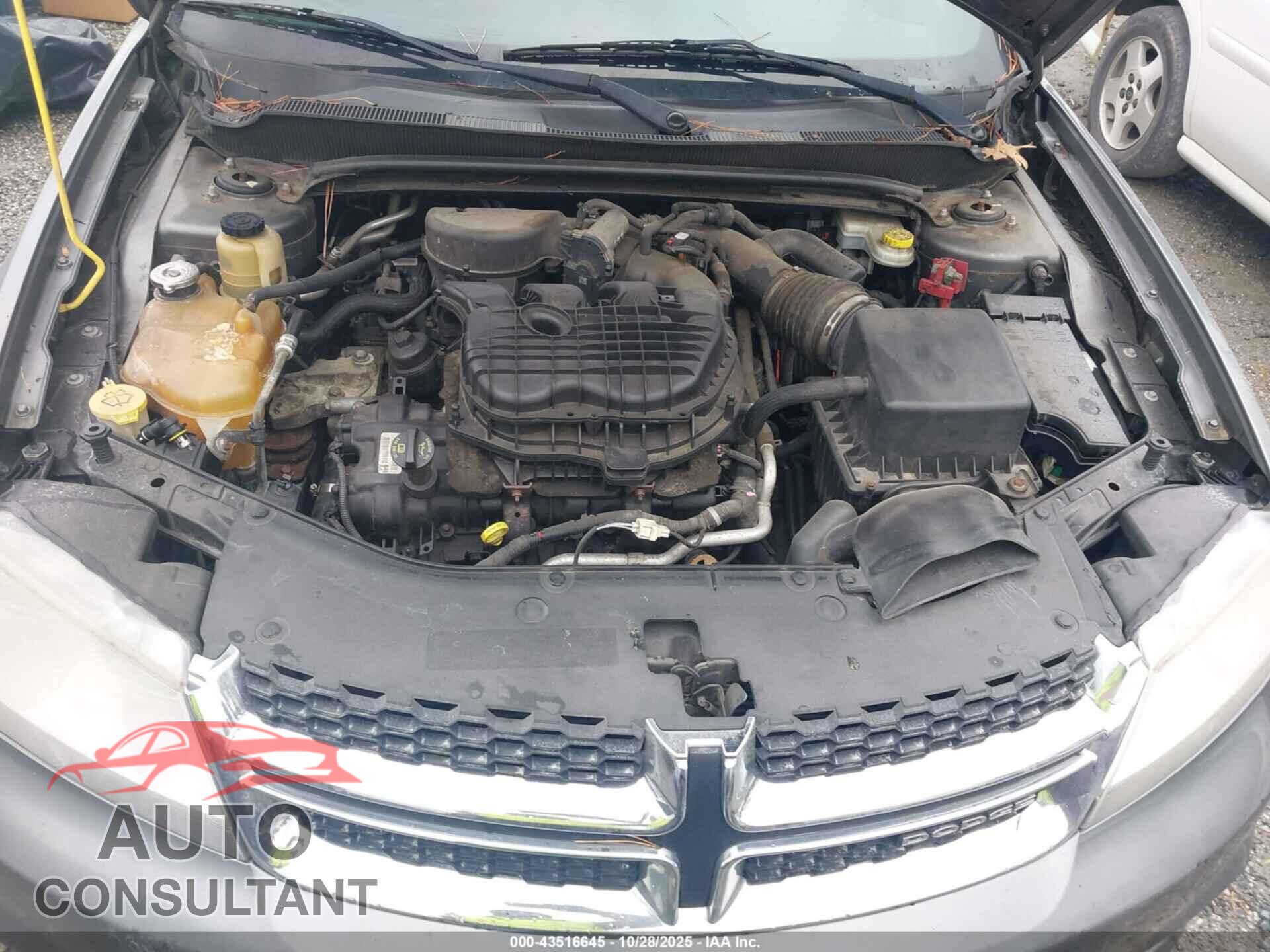 DODGE AVENGER 2011 - 1B3BD1FG4BN622714