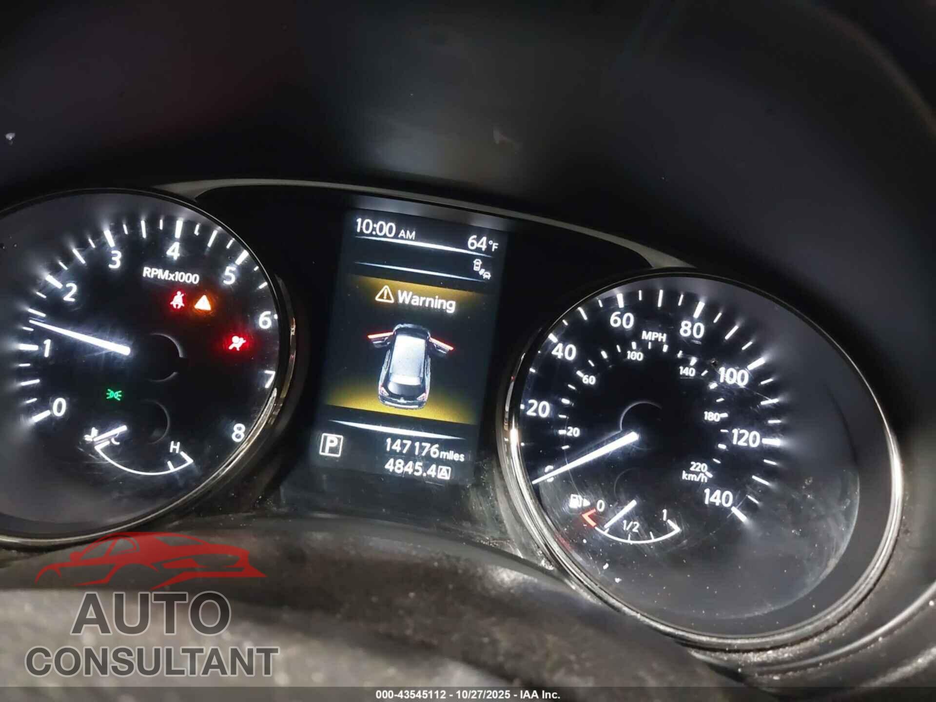 NISSAN ROGUE 2016 - KNMAT2MV8GP693446