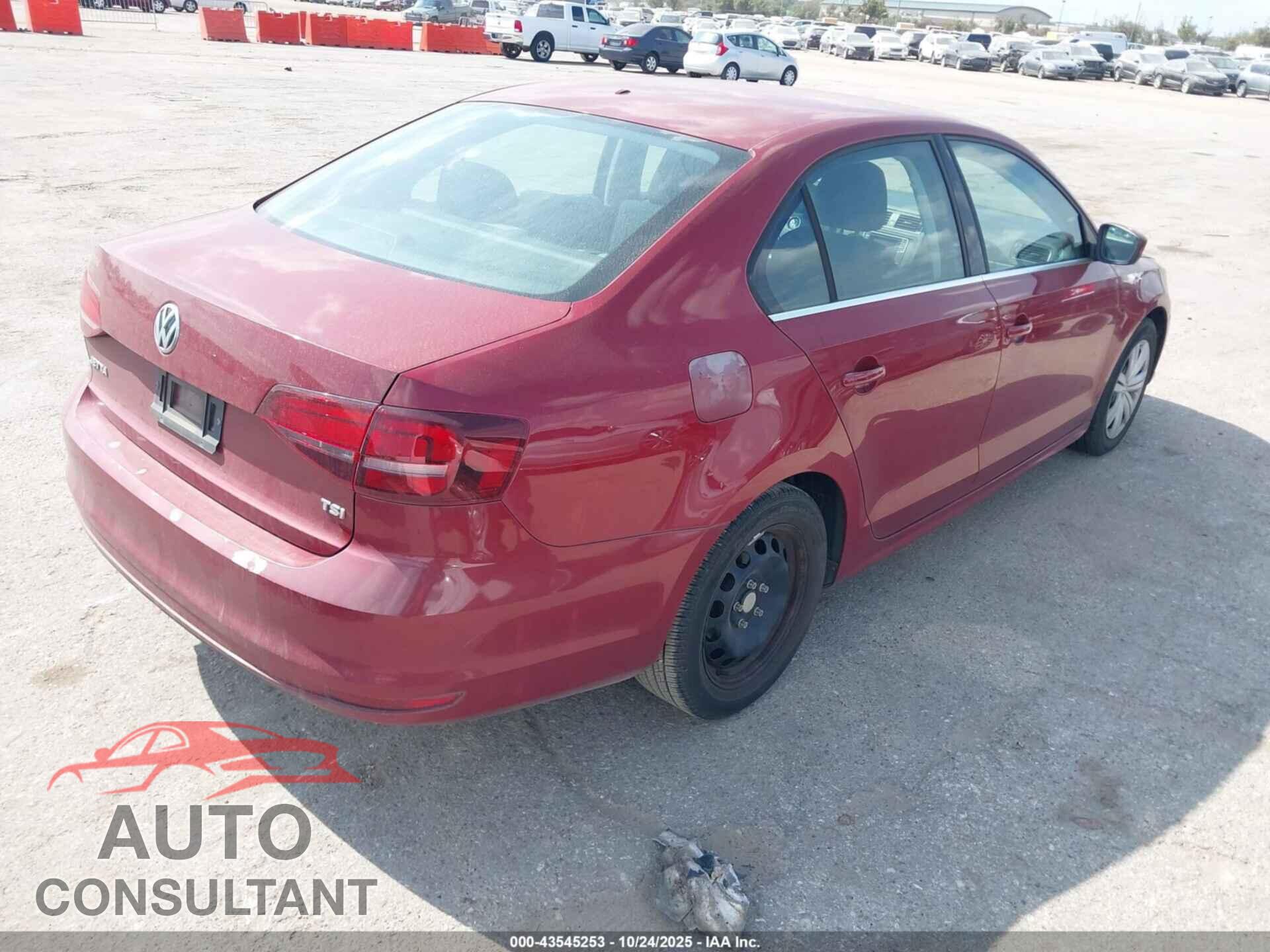 VOLKSWAGEN JETTA 2017 - 3VW2B7AJ3HM232391