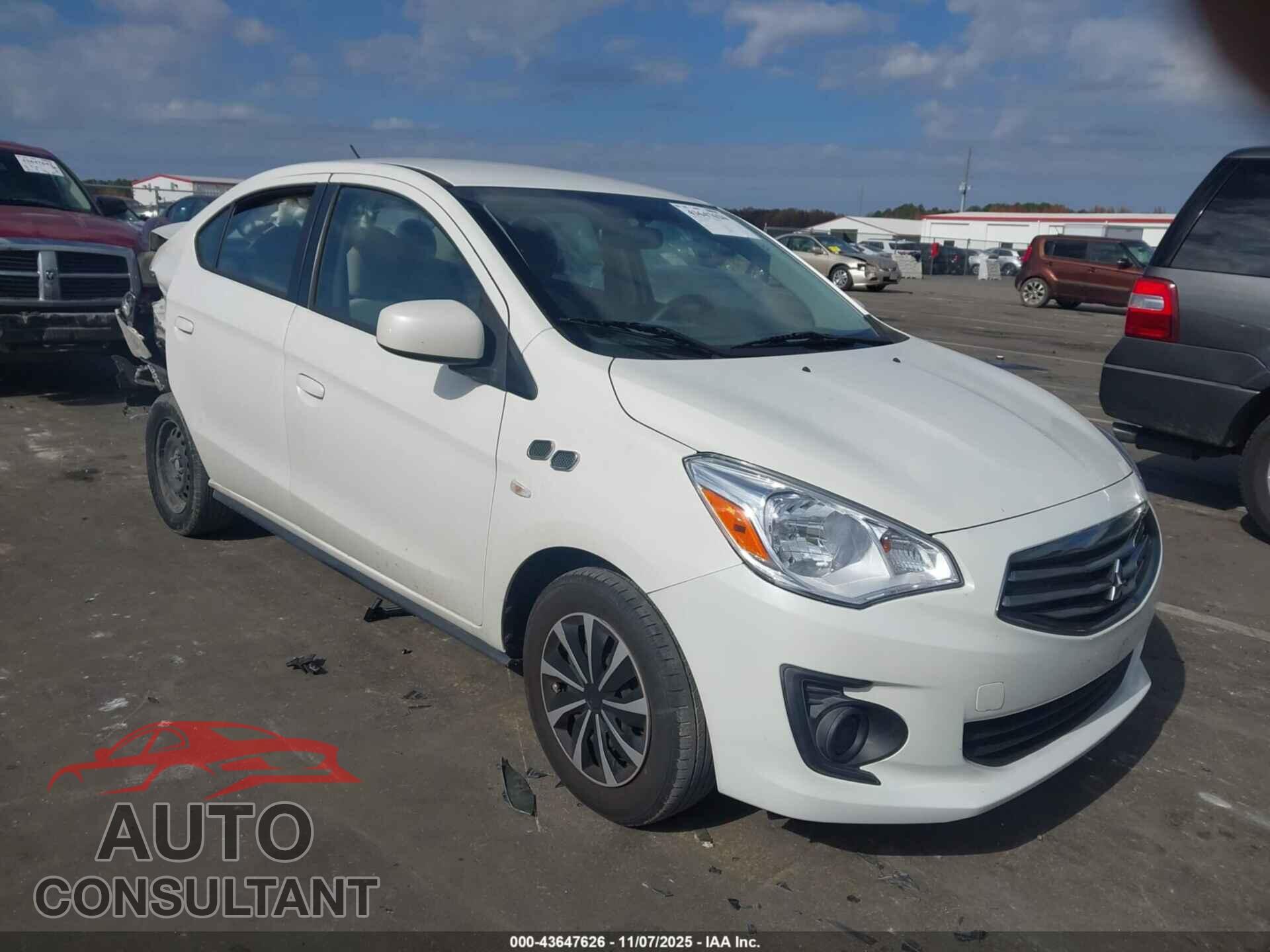 MITSUBISHI MIRAGE G4 2019 - ML32F3FJ7KHF01857