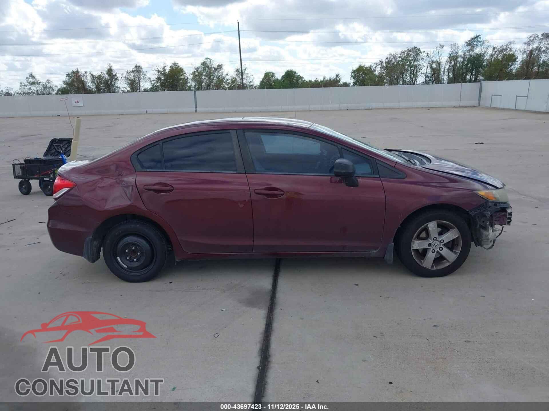 HONDA CIVIC 2015 - 19XFB2F5XFE276480