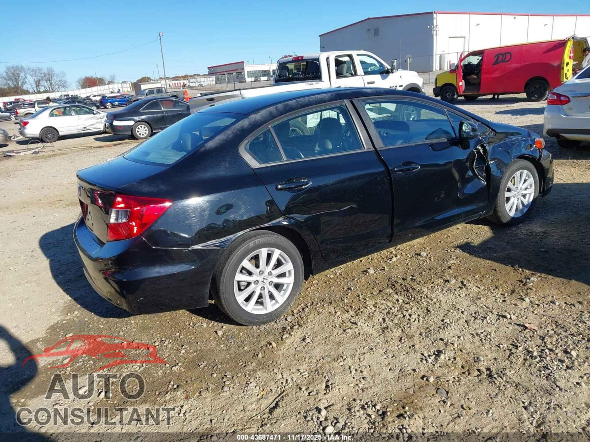 HONDA CIVIC 2012 - 2HGFB2F97CH555308