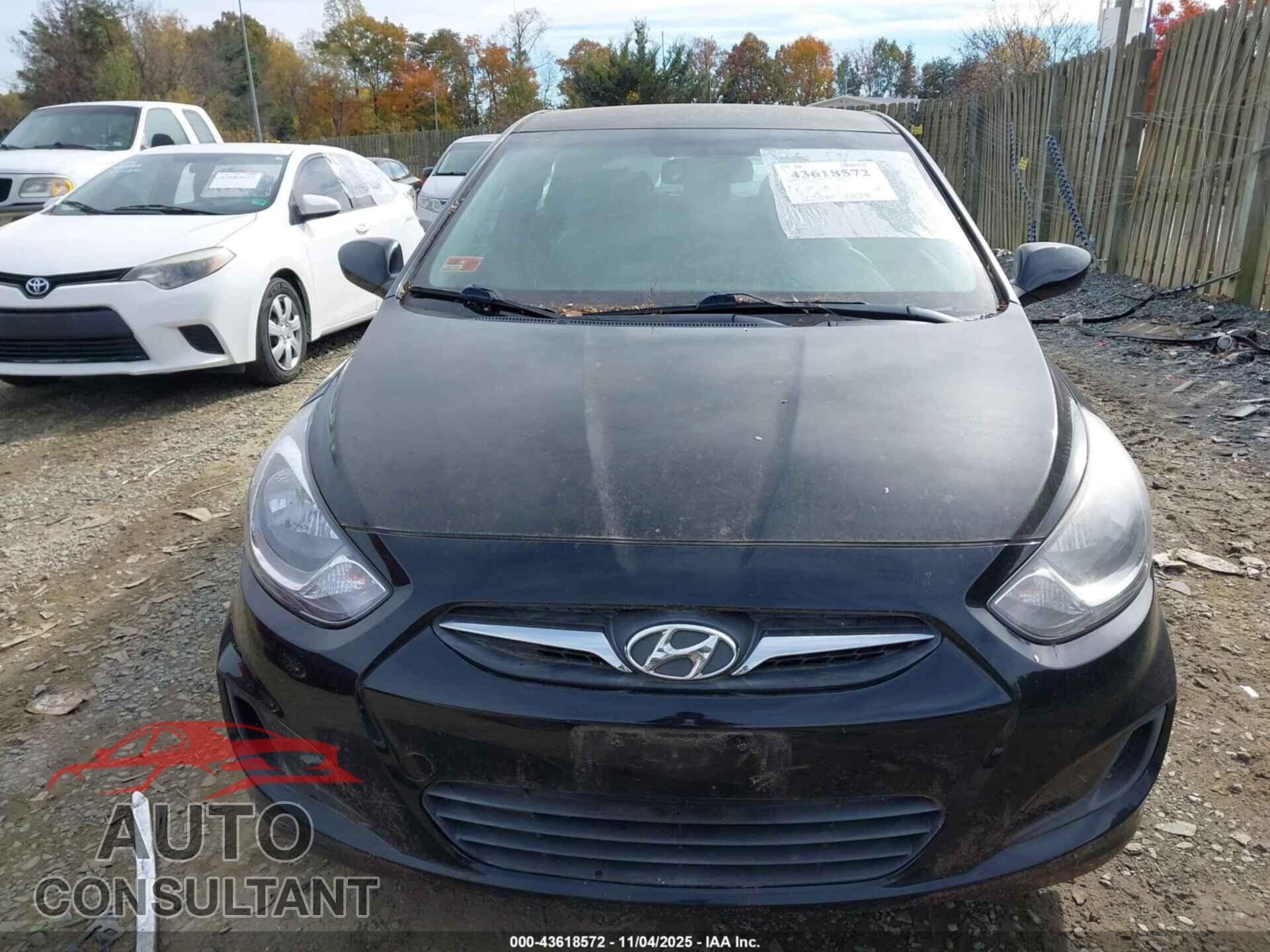HYUNDAI ACCENT 2014 - KMHCT5AE6EU165669