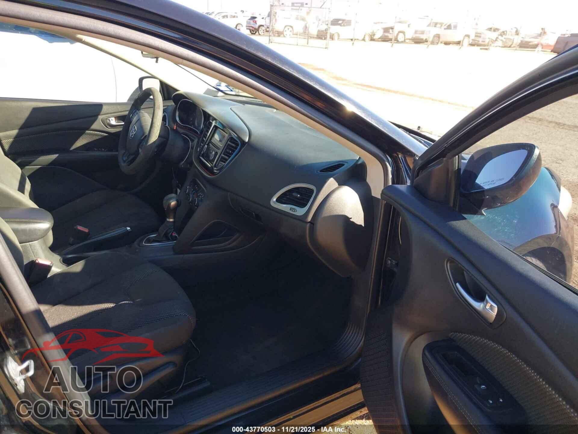 DODGE DART 2016 - 1C3CDFAAXGD736639