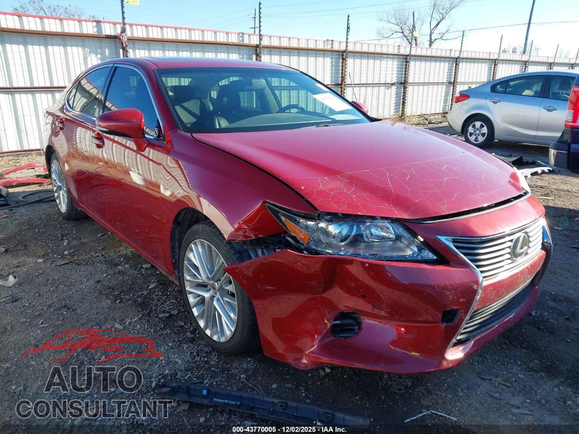 LEXUS ES 350 2013 - JTHBK1GG2D2028421