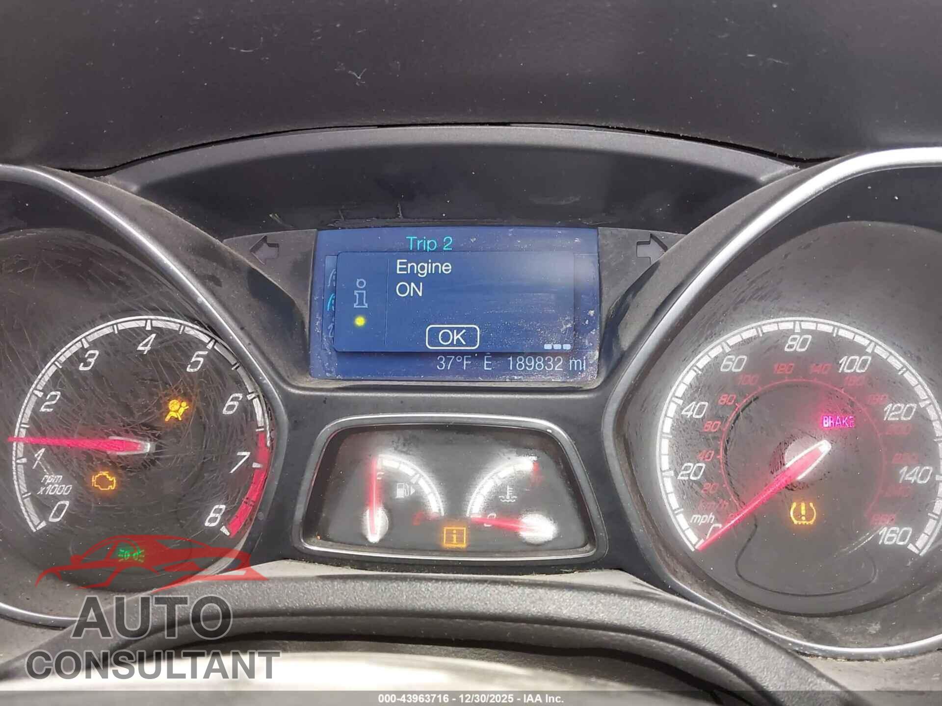 FORD FOCUS ST 2013 - 1FADP3L98DL373273