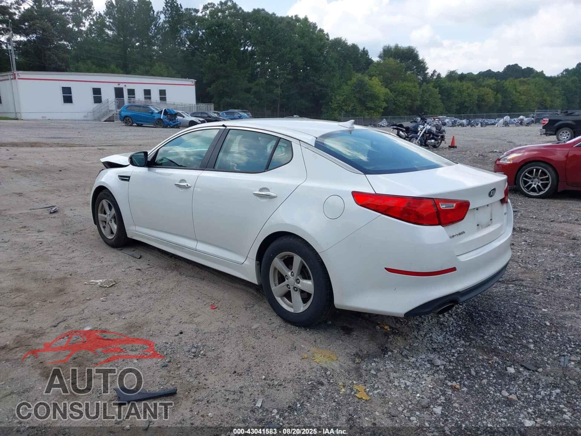 KIA OPTIMA 2015 - KNAGM4A73F5646888