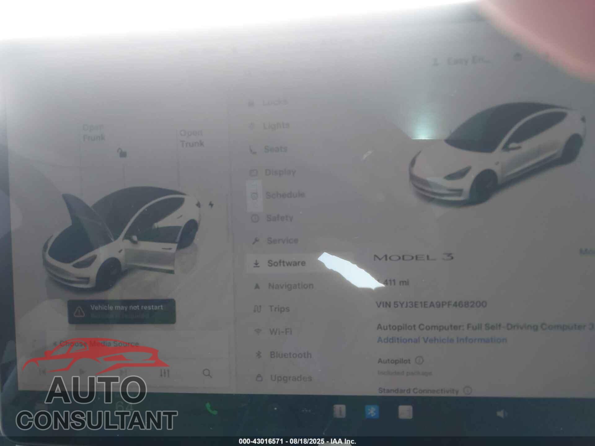 TESLA MODEL 3 2023 - 5YJ3E1EA9PF468200
