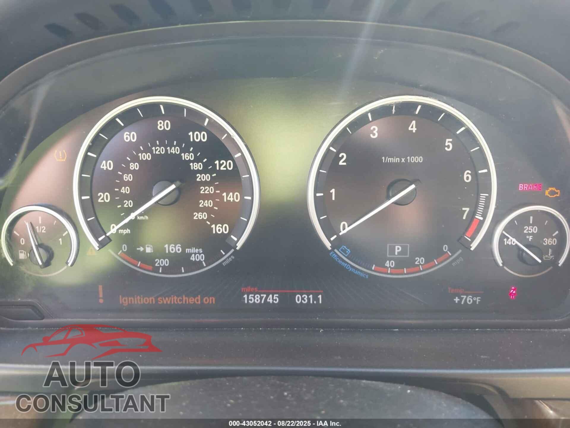 BMW 528I 2013 - WBAXH5C58DDW16195