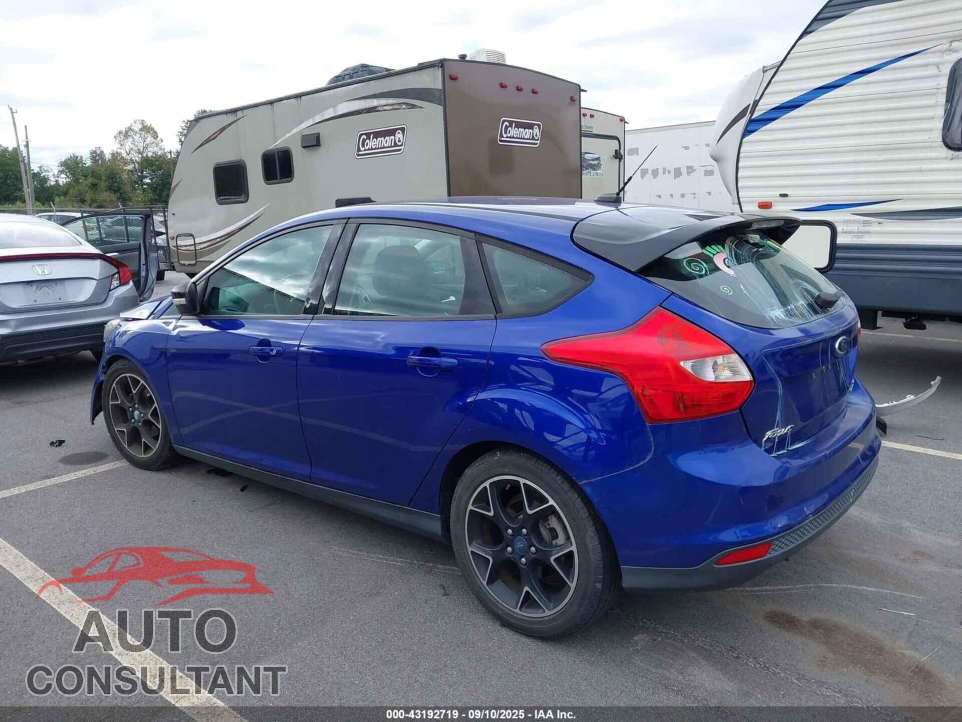 FORD FOCUS 2013 - 1FADP3K26DL104841