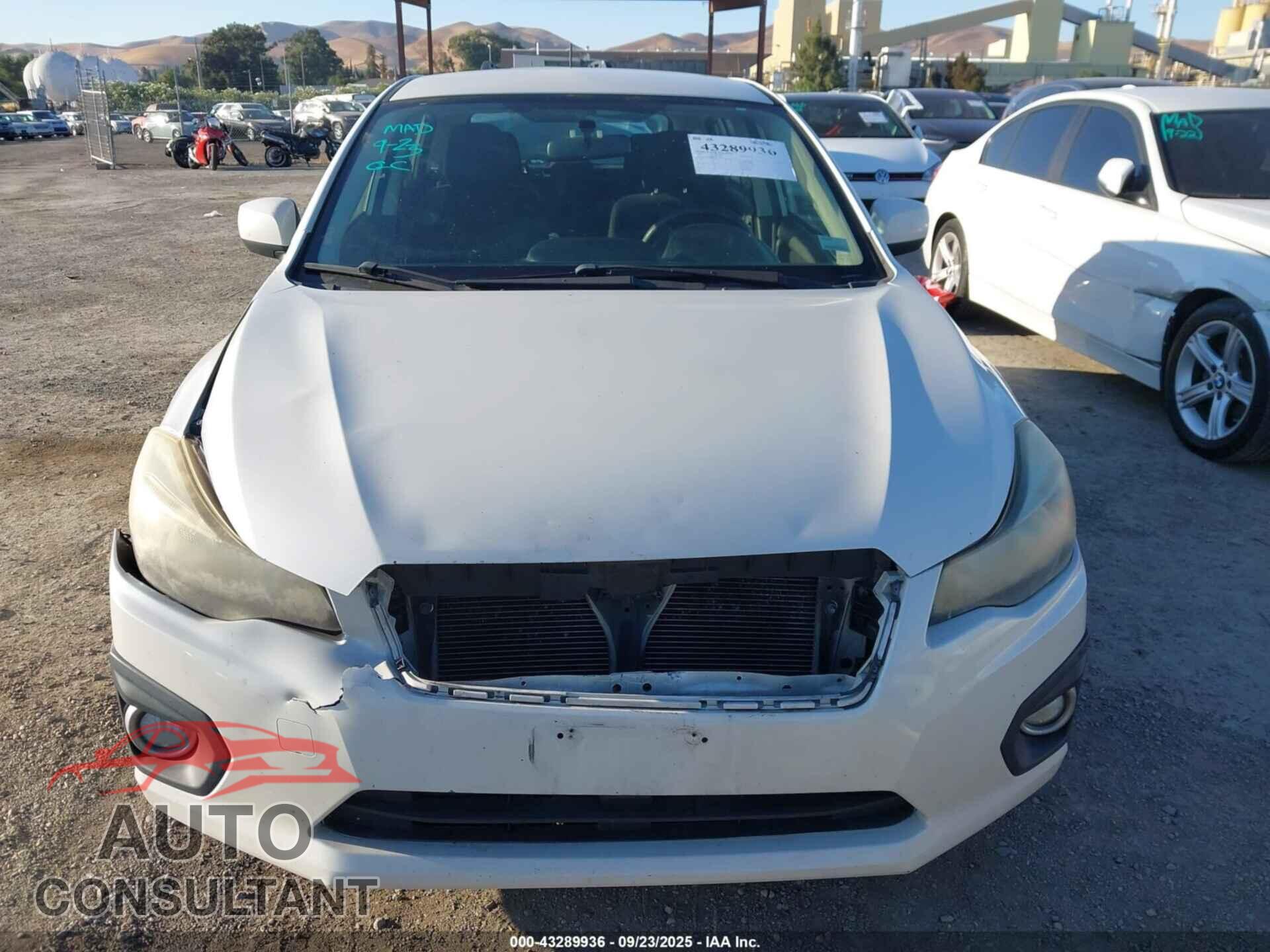 SUBARU IMPREZA 2014 - JF1GPAB6XE8248949
