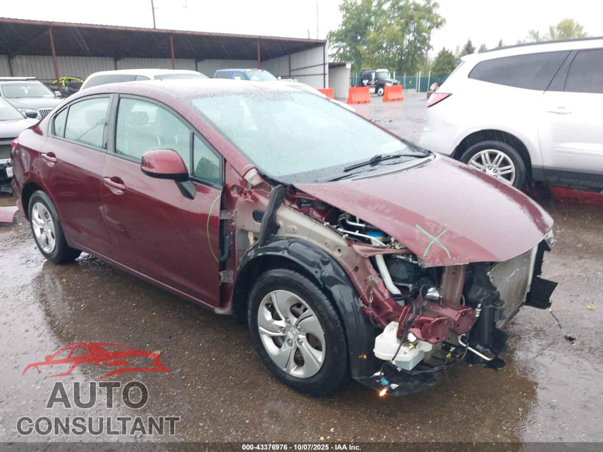 HONDA CIVIC 2013 - 19XFB2F50DE031555