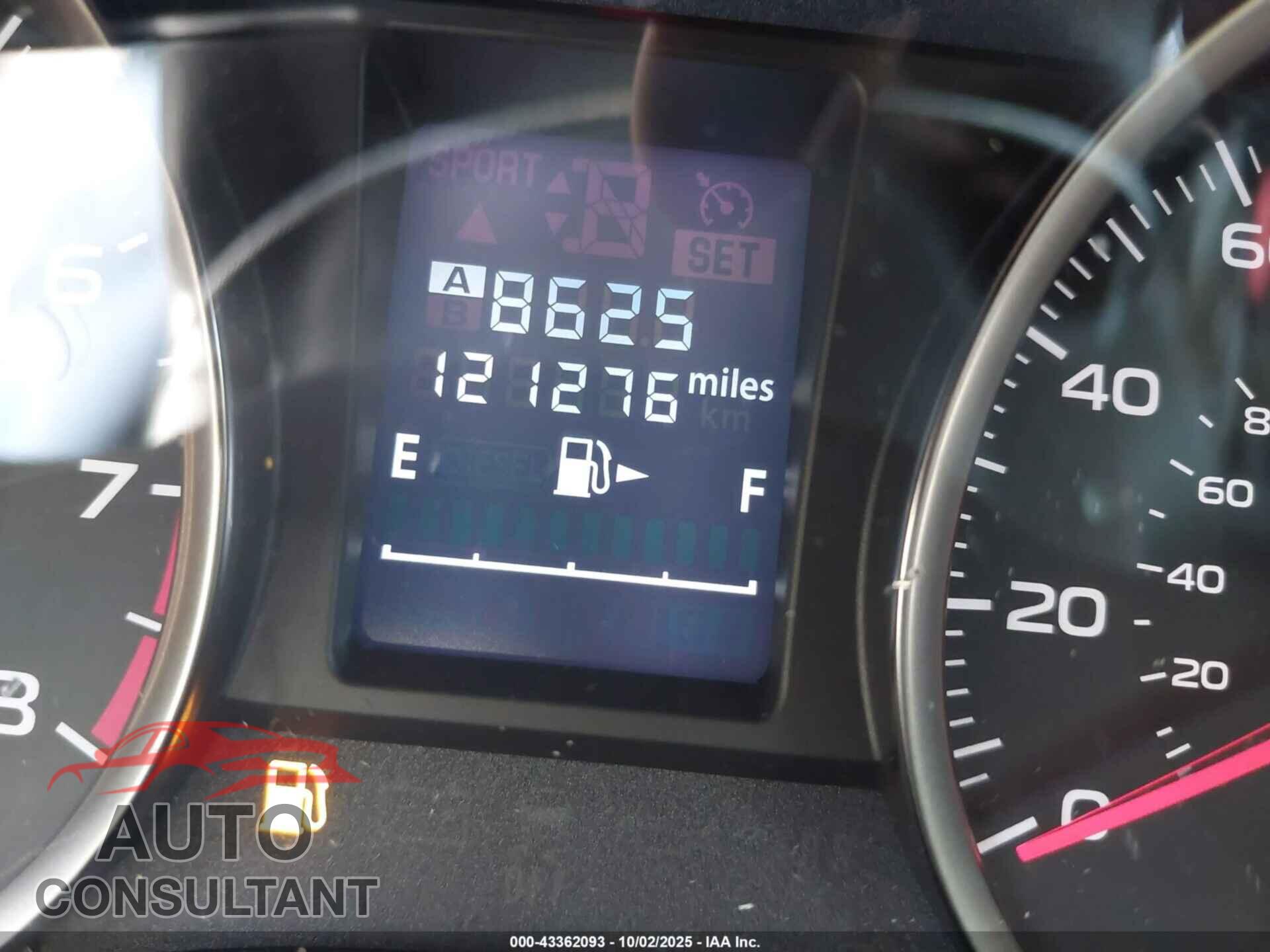 SUBARU CROSSTREK 2016 - JF2GPABC7G8347314