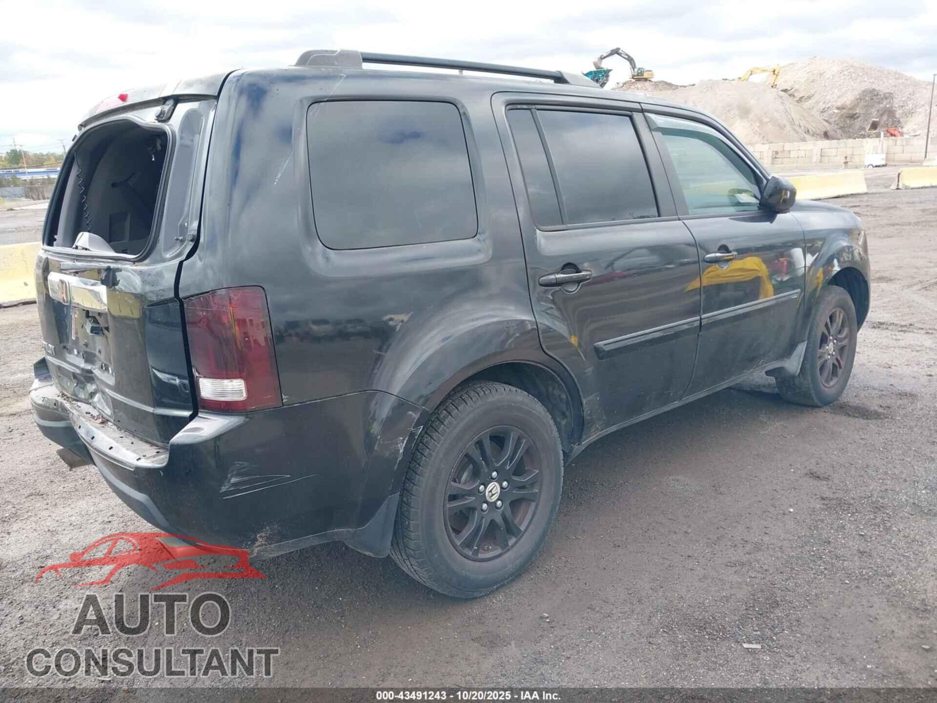 HONDA PILOT 2009 - 5FNYF38599B019678