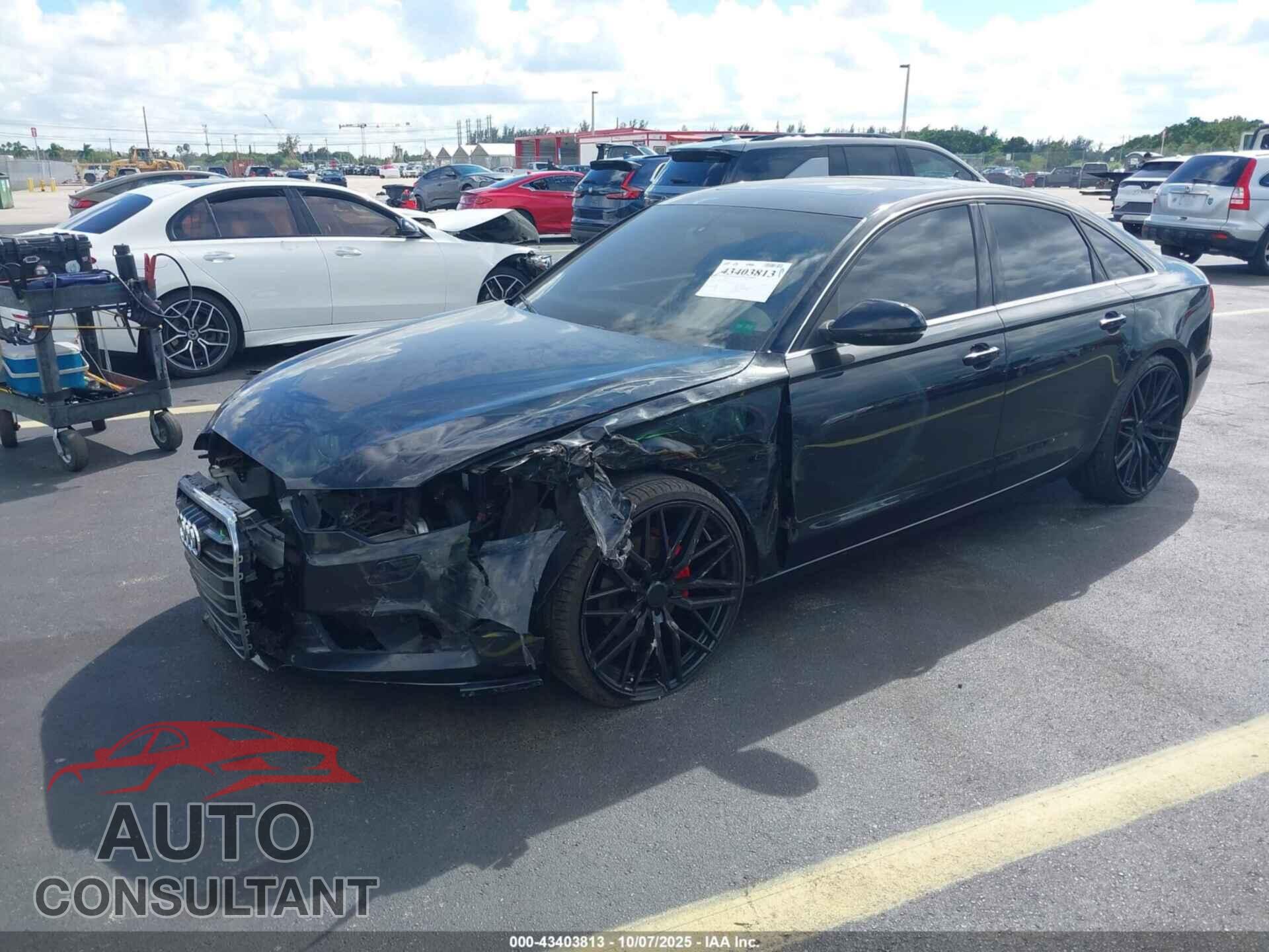 AUDI A6 2013 - WAUGFAFC1DN012071