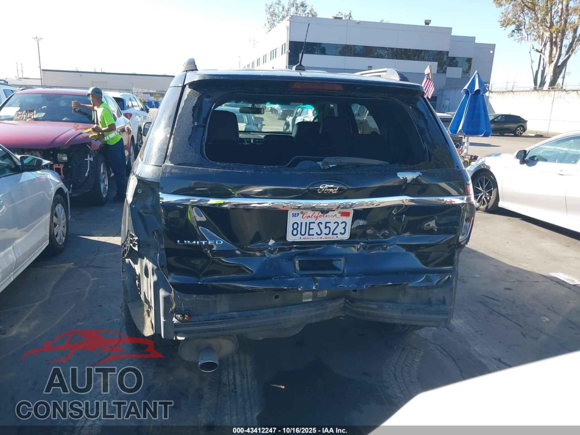 FORD EXPLORER 2015 - 1FM5K7F89FGA70047
