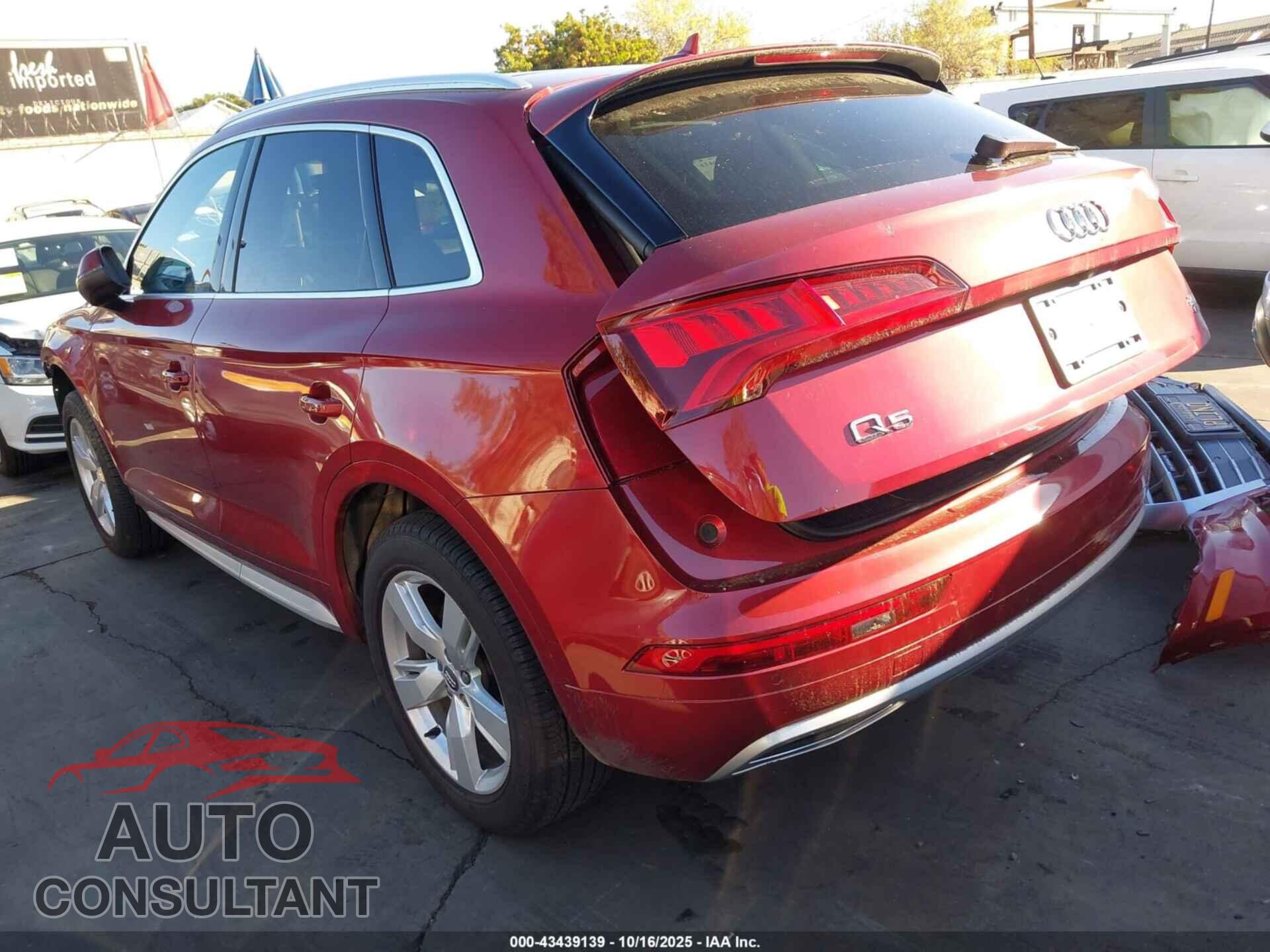 AUDI Q5 2018 - WA1BNAFY6J2079722