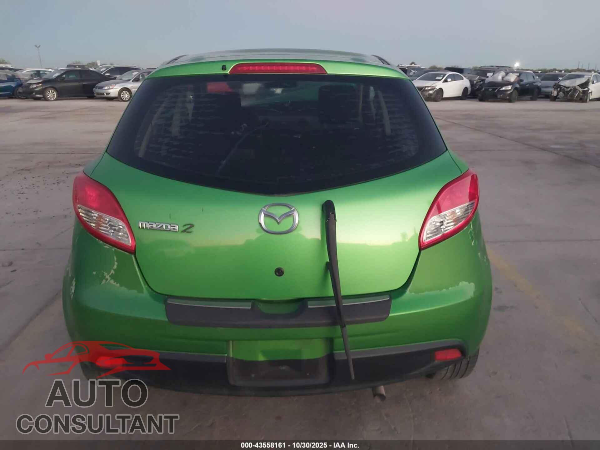 MAZDA MAZDA2 2011 - JM1DE1HY8B0109232