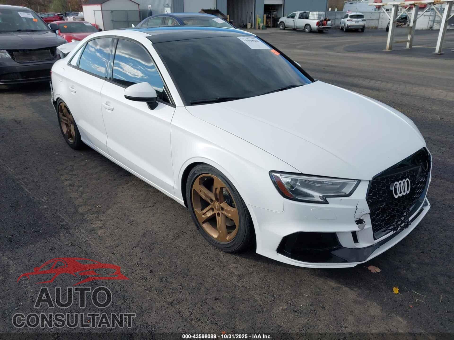 AUDI A3 2017 - WAUB8GFF2H1051685