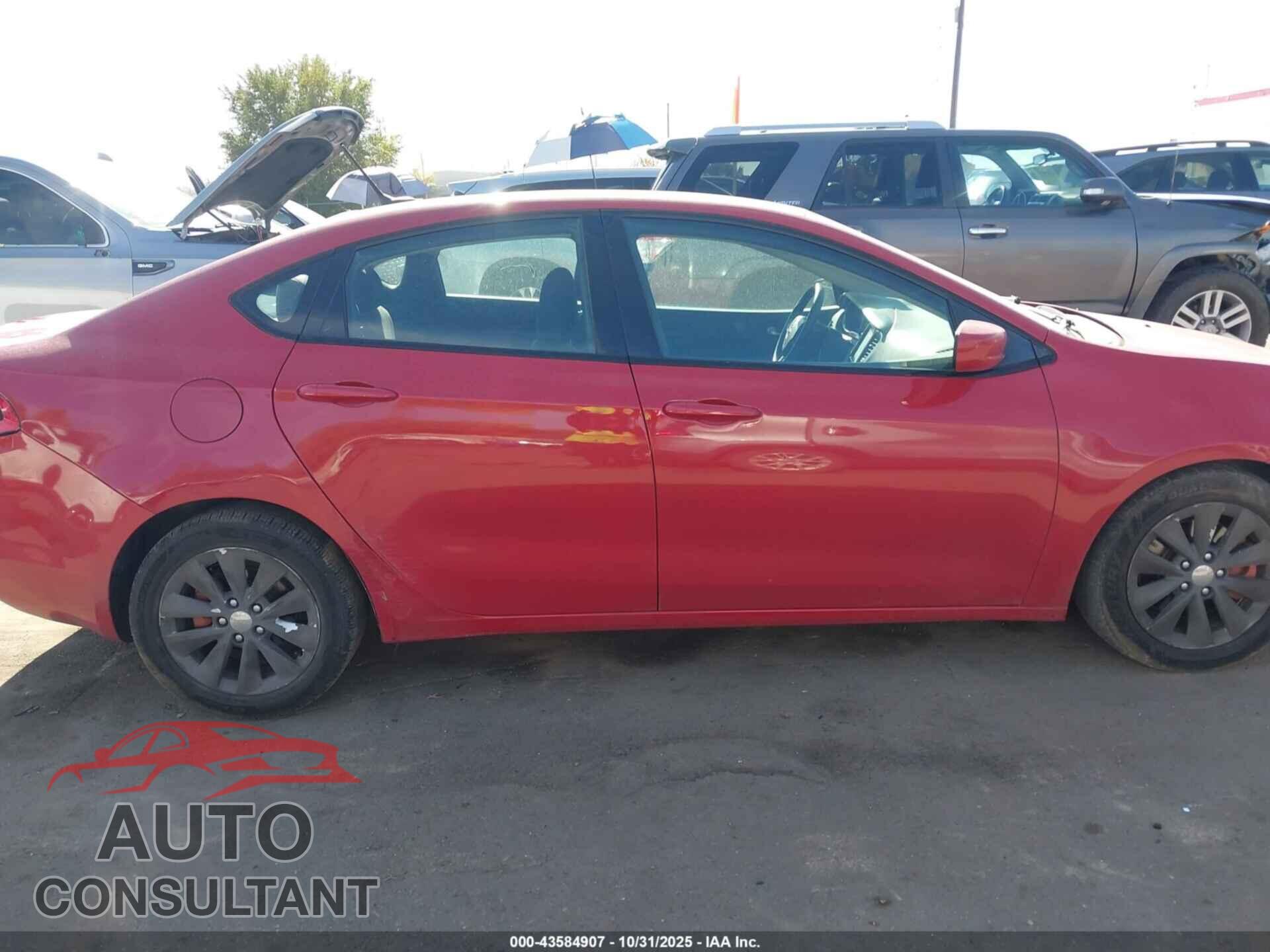 DODGE DART 2014 - 1C3CDFBB8ED669866