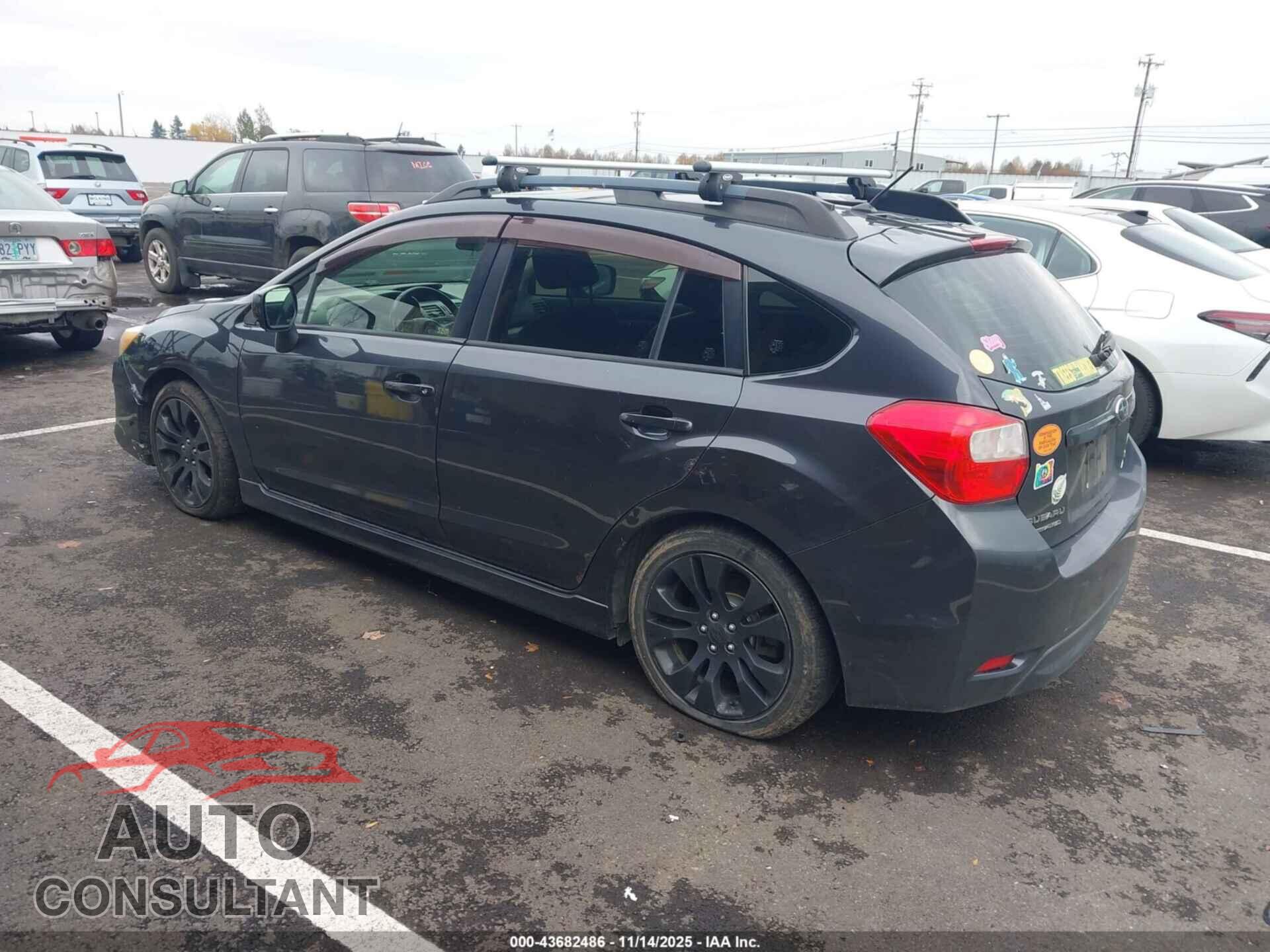 SUBARU IMPREZA 2012 - JF1GPAS65CH232865
