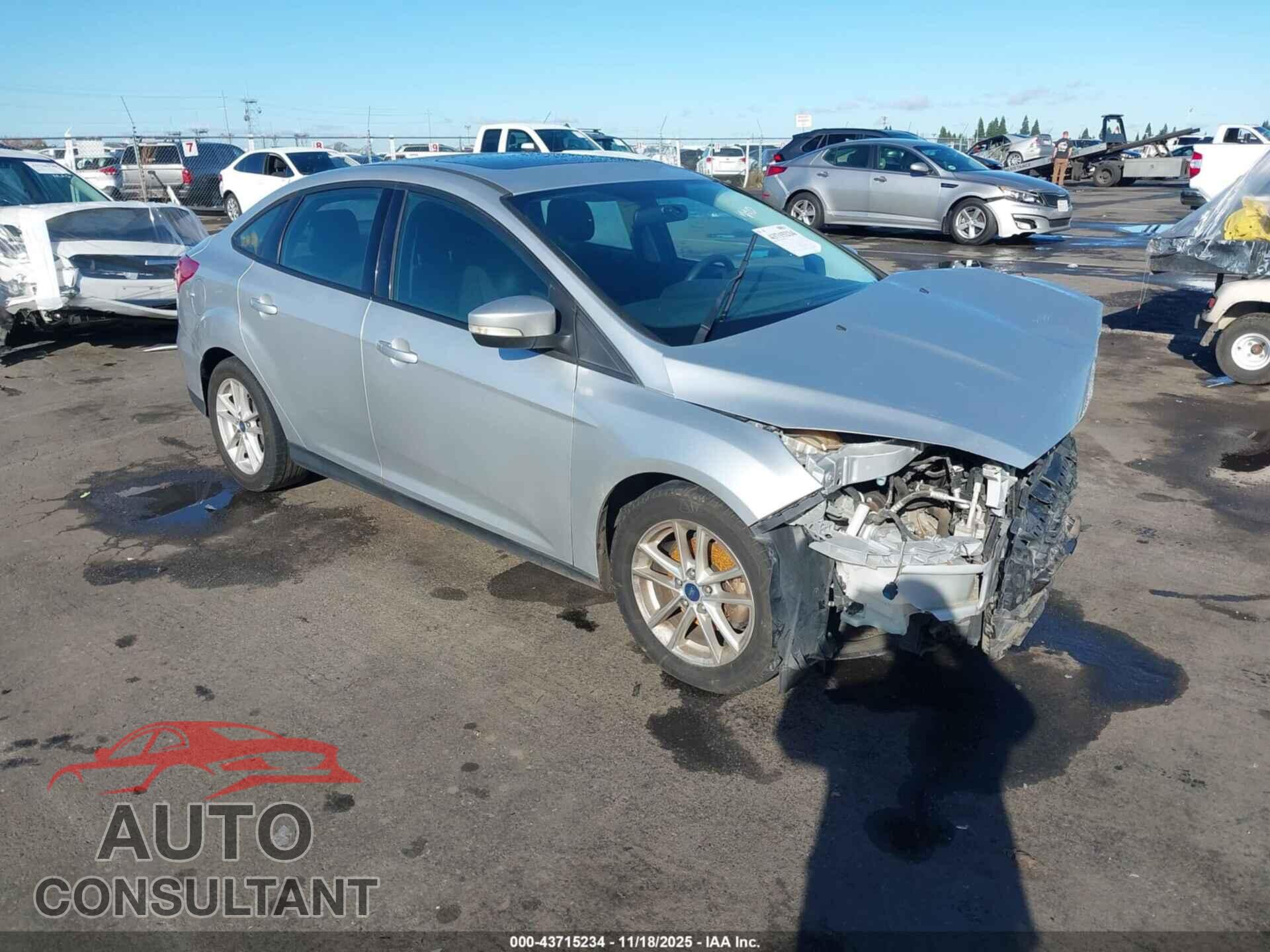FORD FOCUS 2016 - 1FADP3F23GL352317