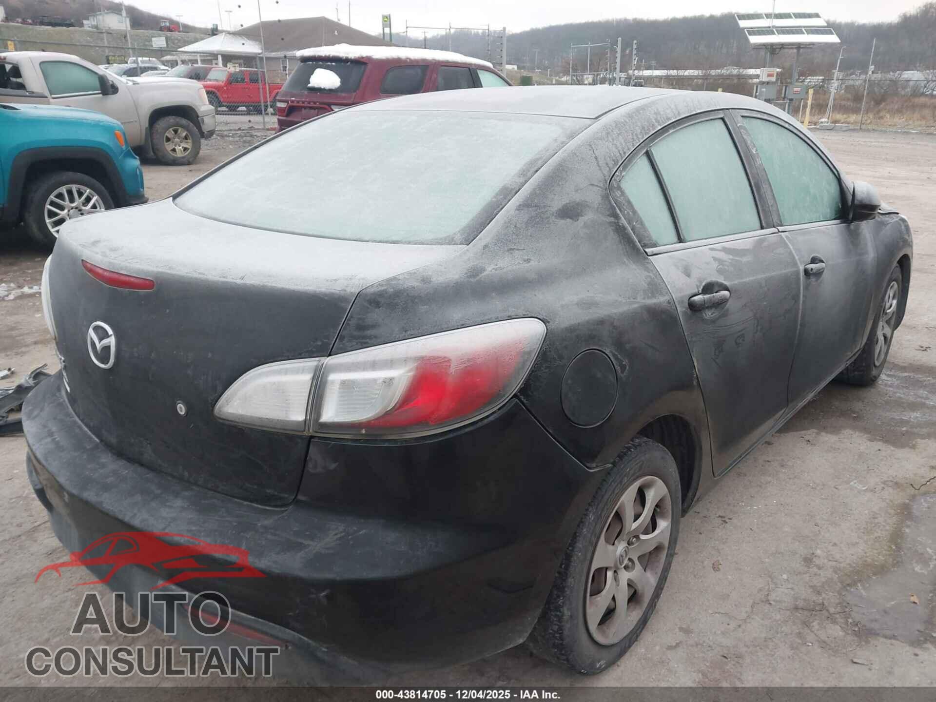 MAZDA MAZDA3 2011 - JM1BL1UG6B1437687