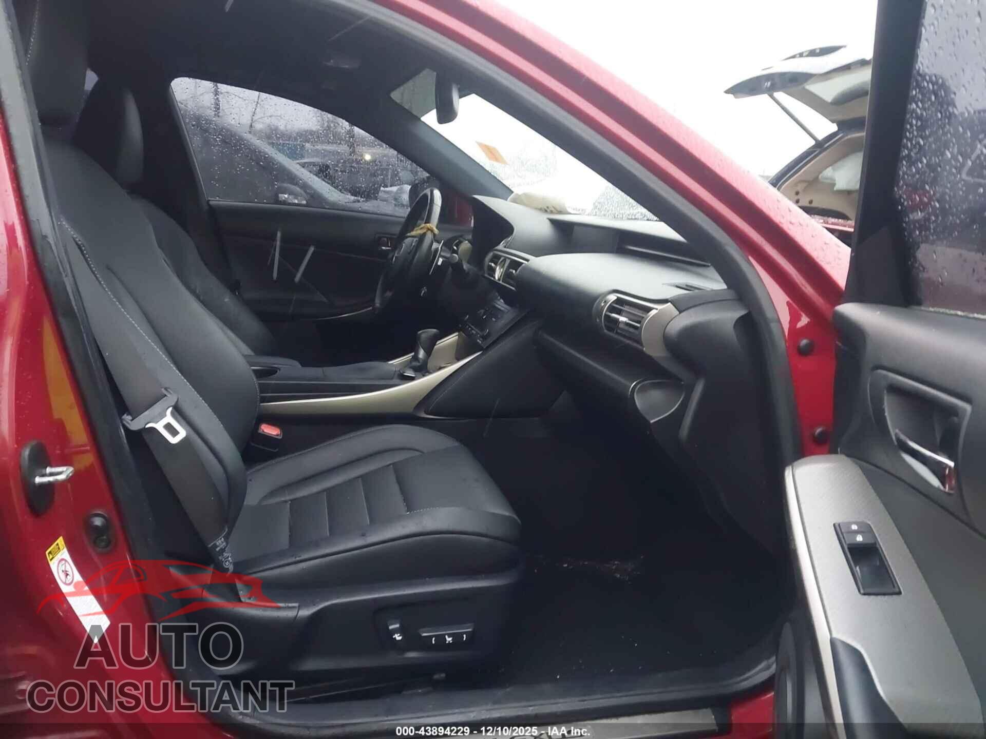 LEXUS IS 350 2014 - JTHCE1D21E5003014