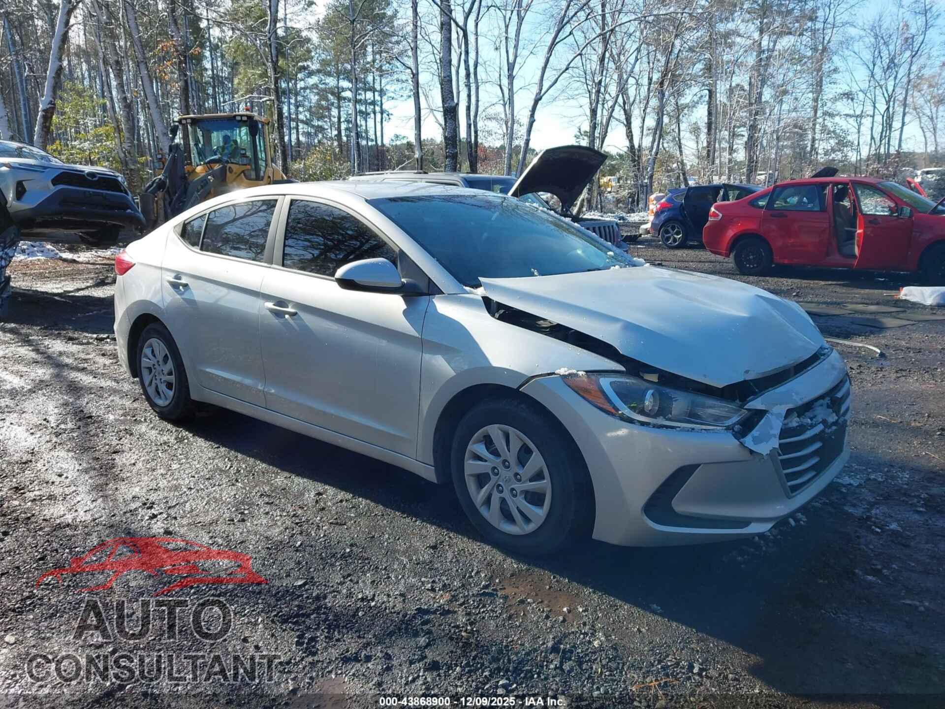 HYUNDAI ELANTRA 2017 - 5NPD74LF0HH163735