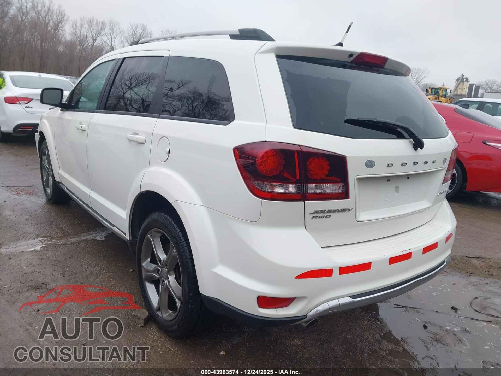 DODGE JOURNEY 2017 - 3C4PDDGG7HT553434