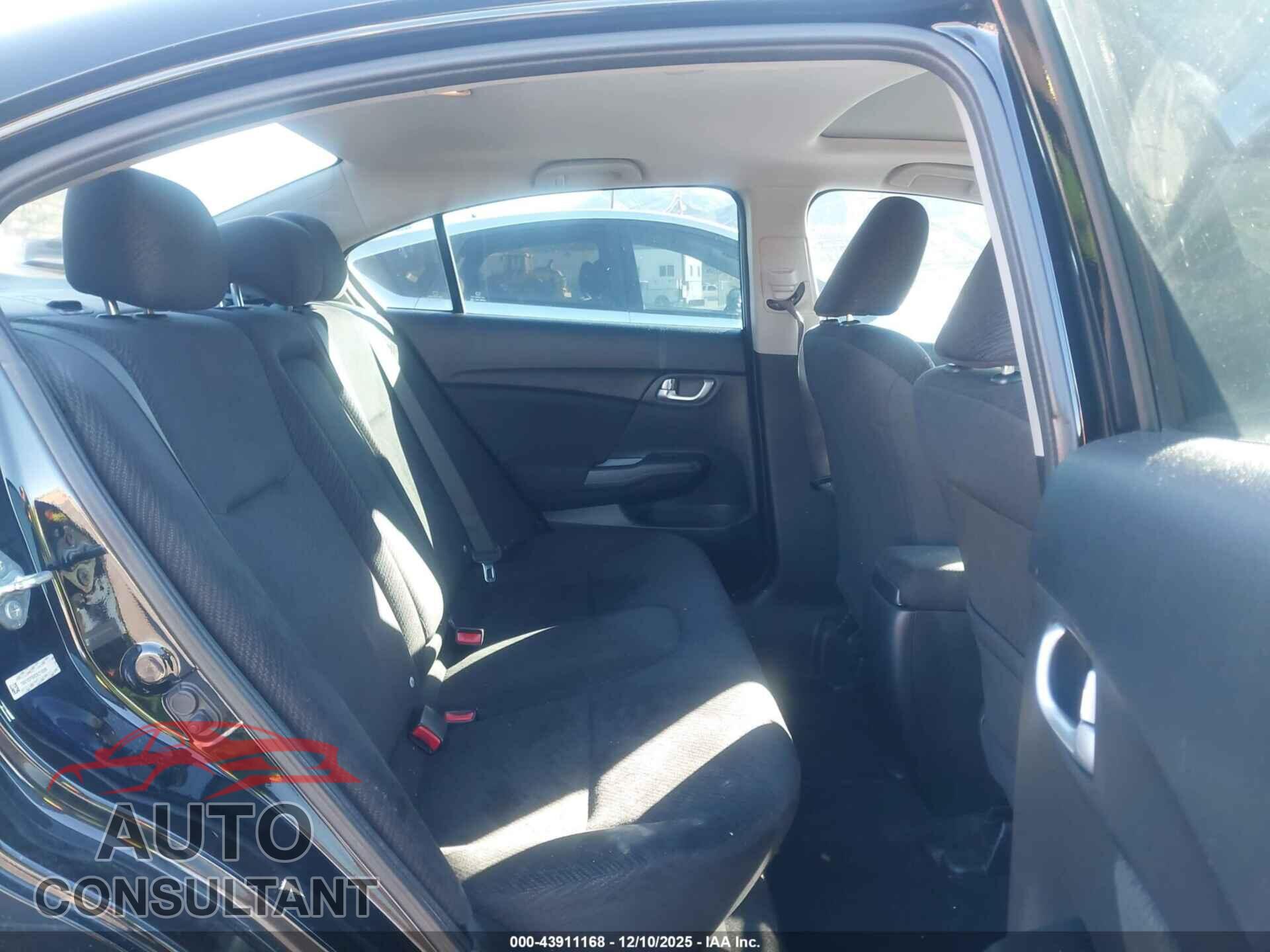 HONDA CIVIC 2013 - 19XFB2F8XDE210566