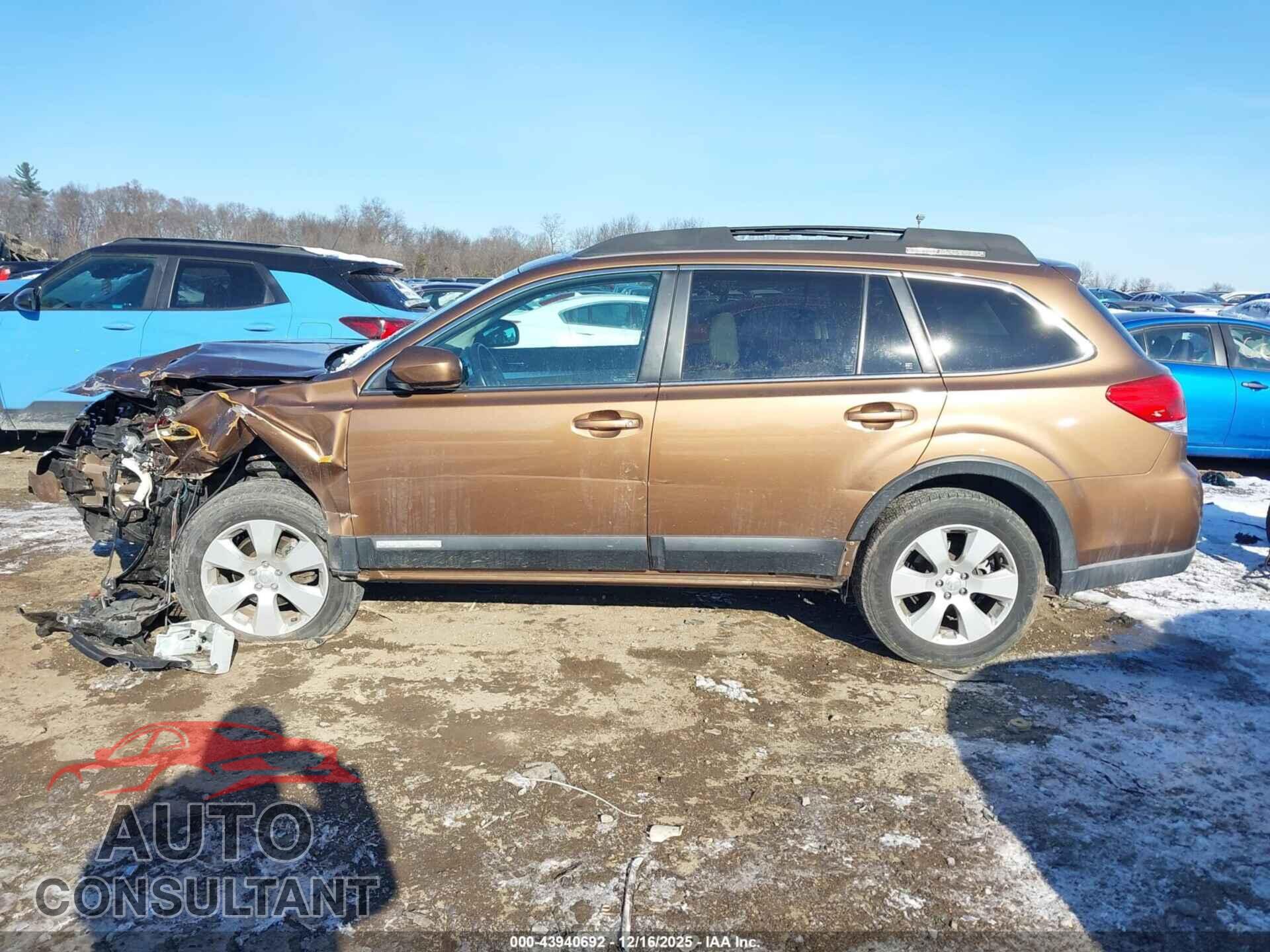 SUBARU OUTBACK 2011 - 4S4BRBCC3B3387155