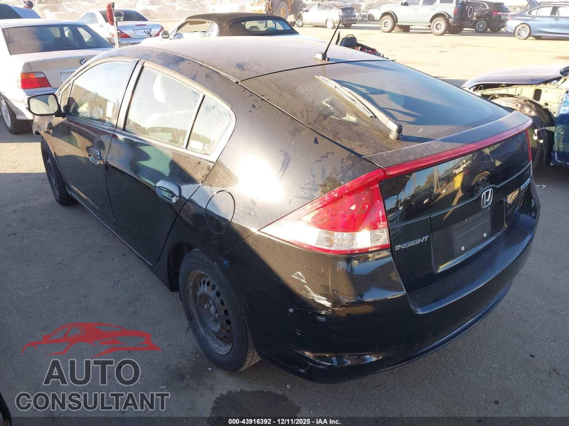 HONDA INSIGHT 2011 - JHMZE2H50BS007976