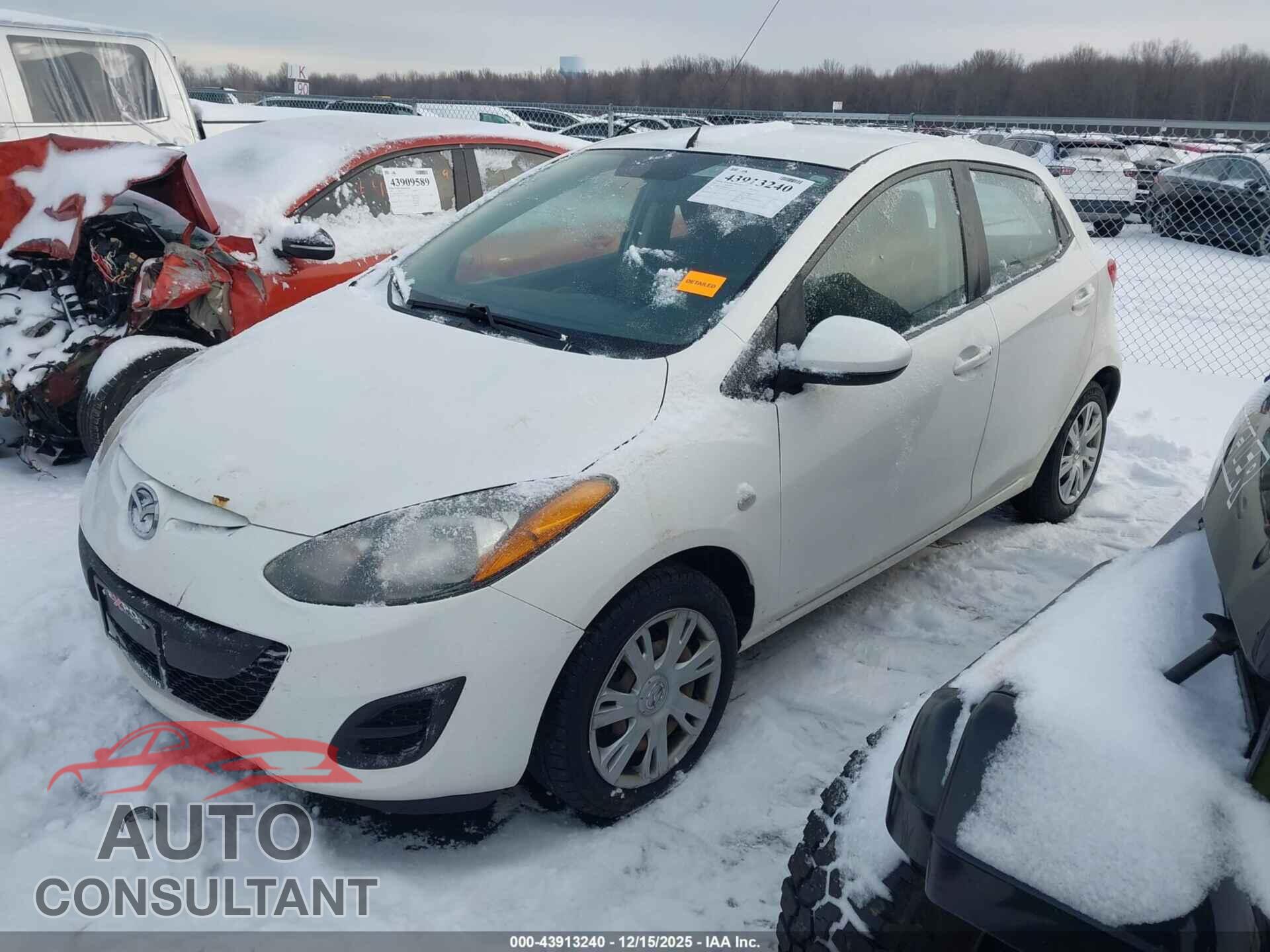 MAZDA MAZDA2 2014 - JM1DE1KZ2E0183817