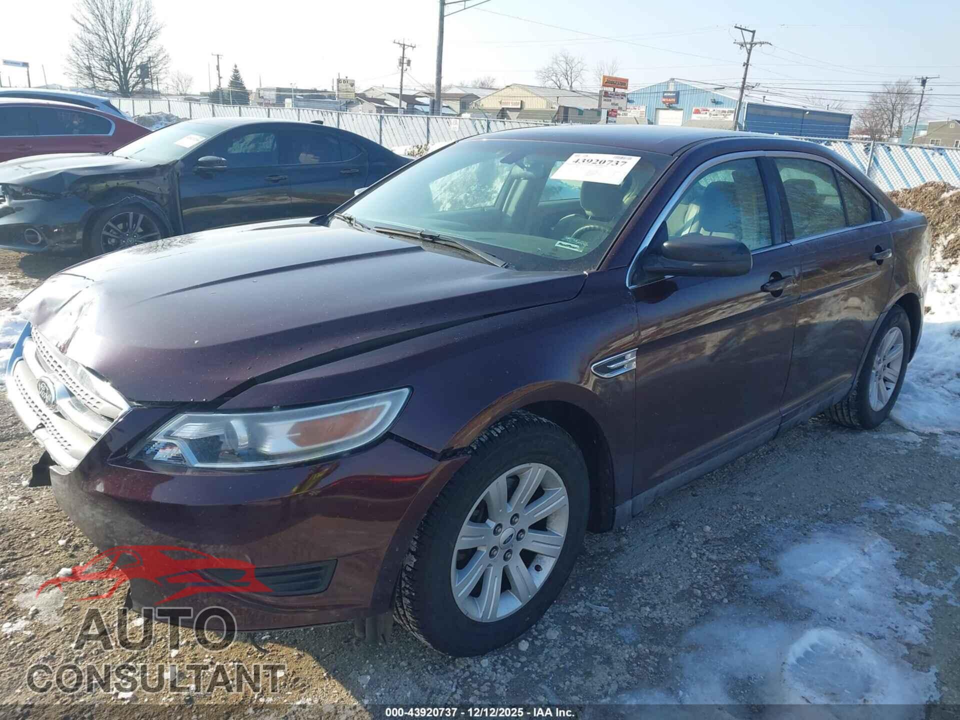 FORD TAURUS 2011 - 1FAHP2DW5BG122409