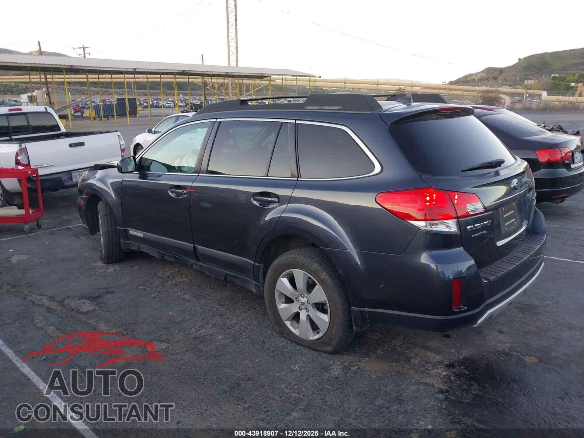SUBARU OUTBACK 2012 - 4S4BRBLC2C3264318