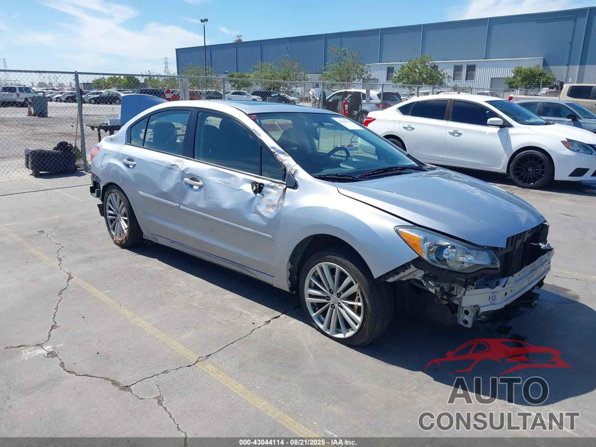 SUBARU IMPREZA 2012 - JF1GJAD65CH027724
