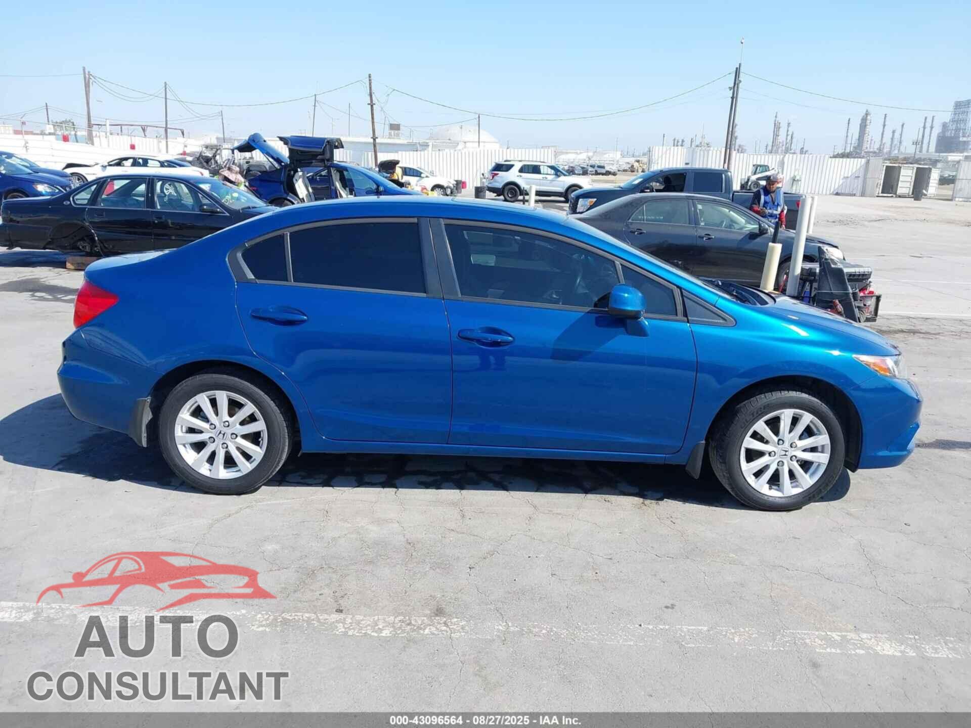 HONDA CIVIC 2012 - 2HGFB2F87CH544364