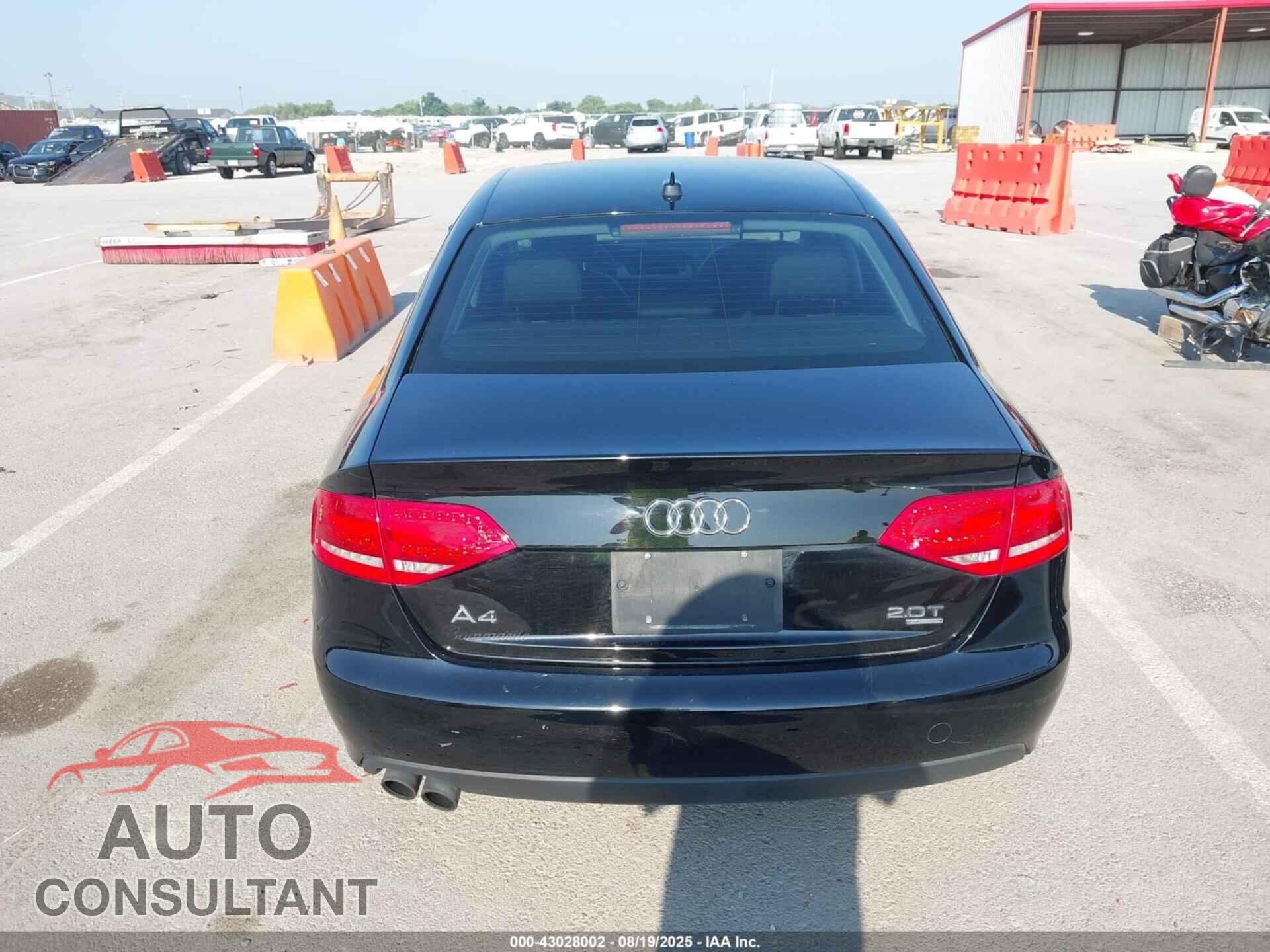 AUDI A4 2011 - WAUFFAFL4BN007164