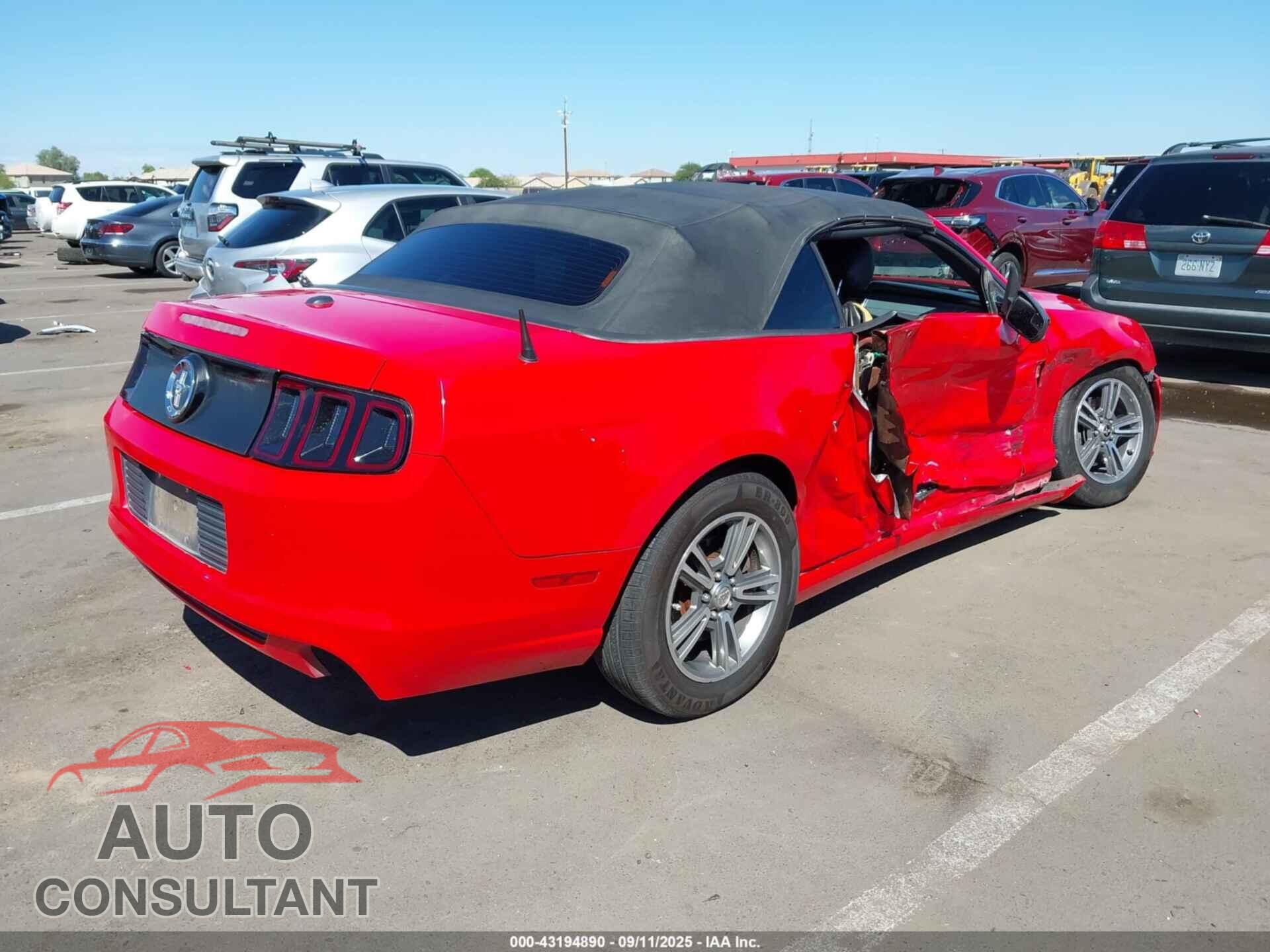 FORD MUSTANG 2013 - 1ZVBP8EM8D5233726