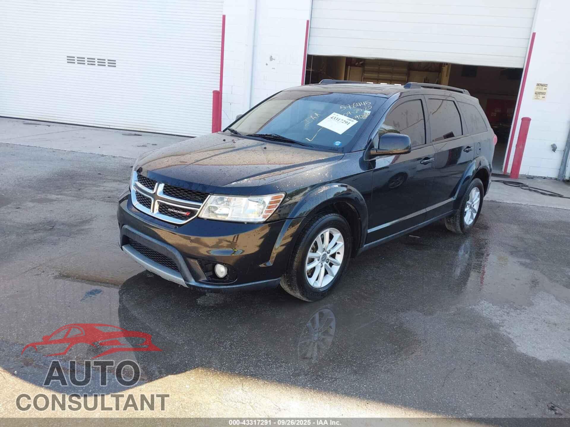 DODGE JOURNEY 2013 - 3C4PDCBB6DT576445