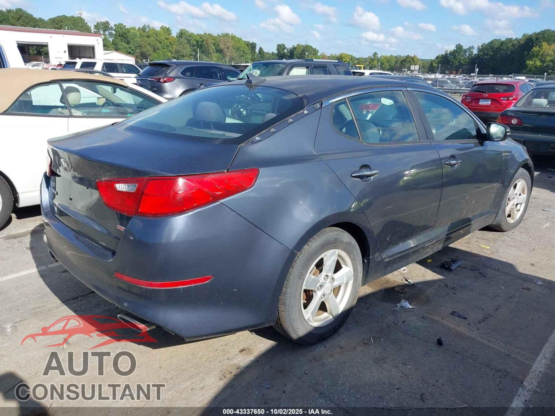 KIA OPTIMA 2015 - KNAGM4A78F5606404