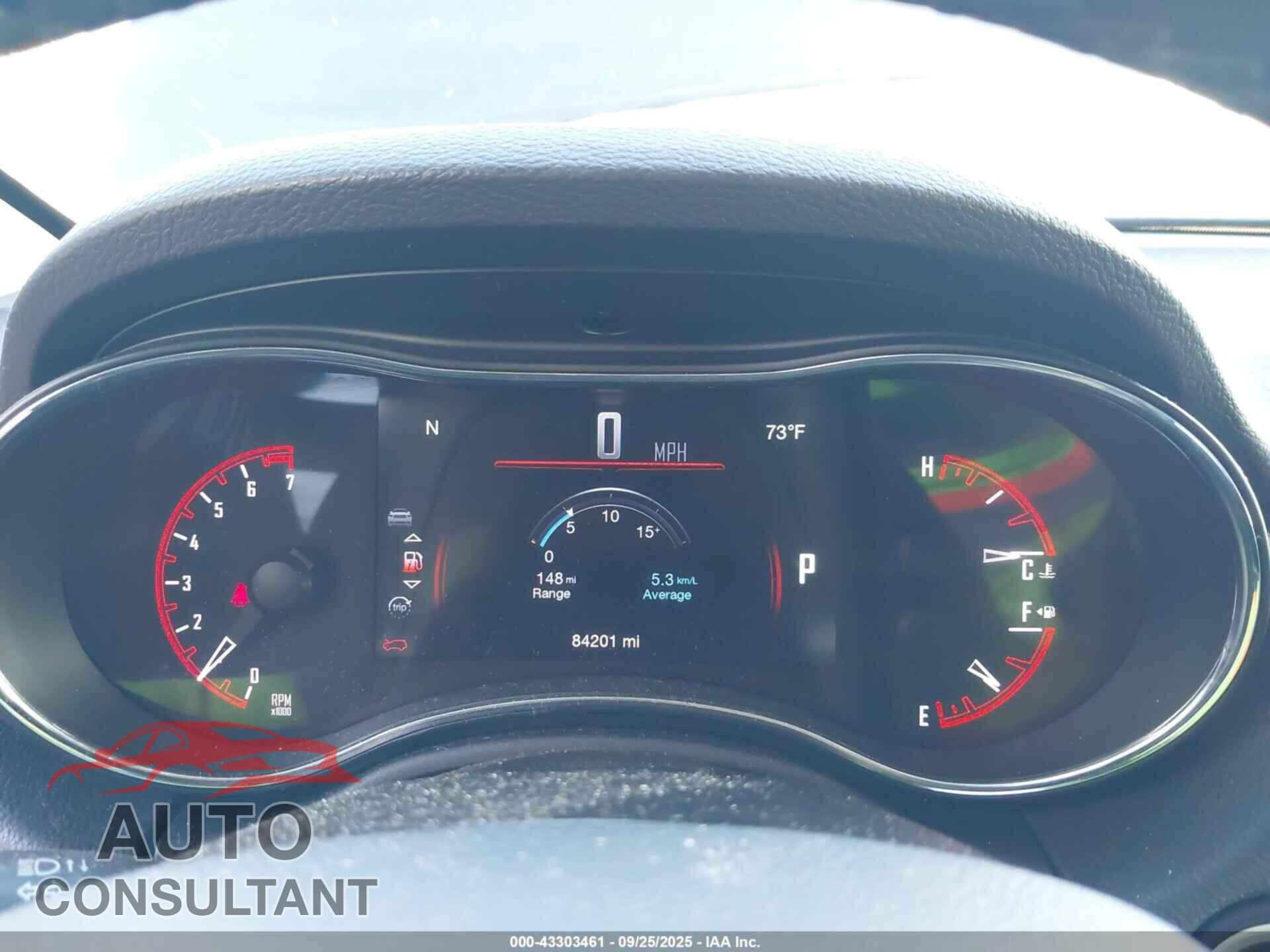 DODGE DURANGO 2017 - 1C4RDJAG6HC737372